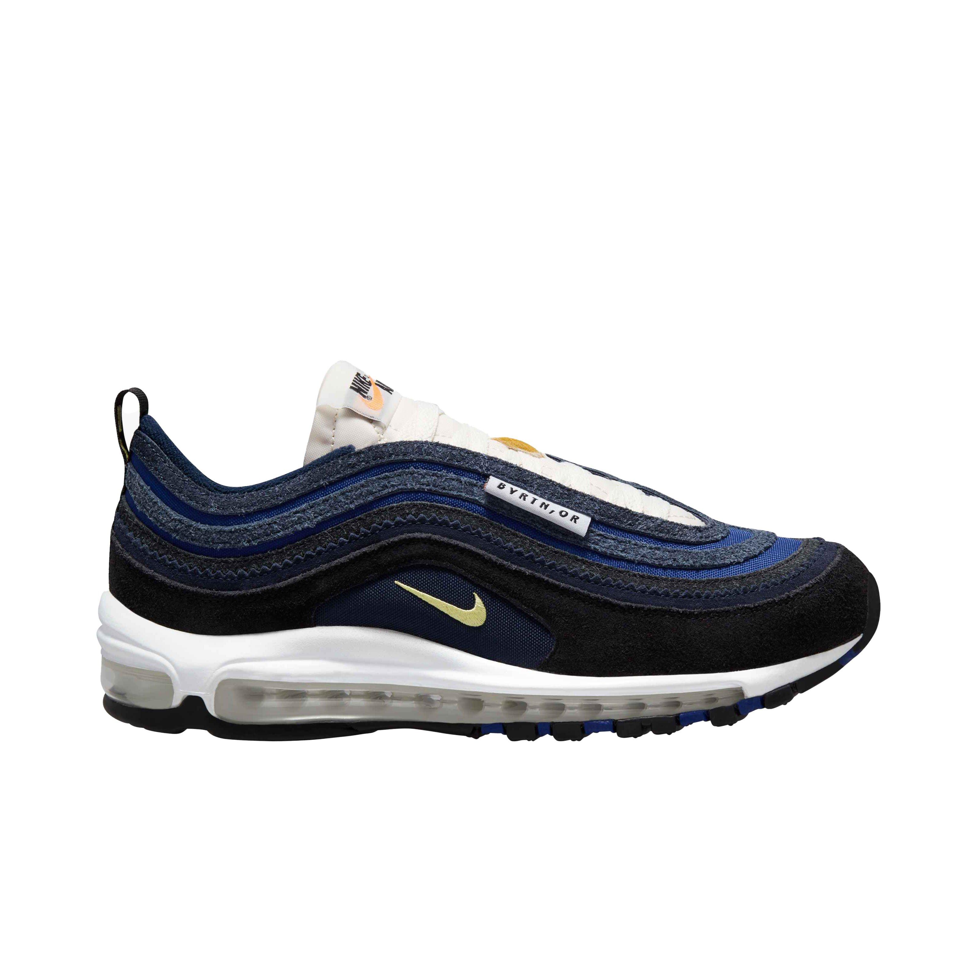 Nike Air Max 97 Se Black Light Zitron Deep Royal Blue Obsidian Men S Shoe Hibbett City Gear