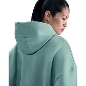 Nike Women's Sportswear Phoenix Fleece Over-Oversized Pullover Hoodie -Green