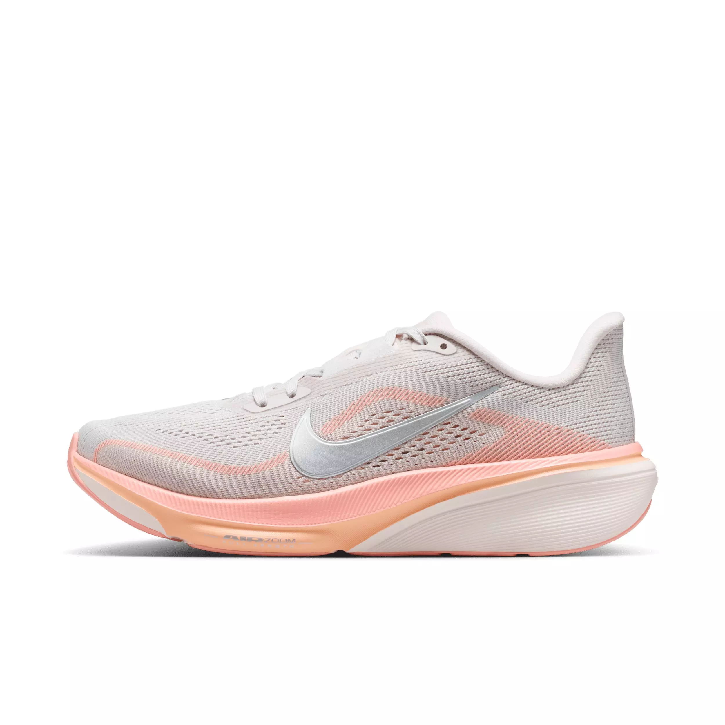 Nike Pegasus 42 "Light Bone/Arctic Orange/Chalk/Metallic Silver" Women's Road Running Shoe - BEIGE/ORANGE/SILVER