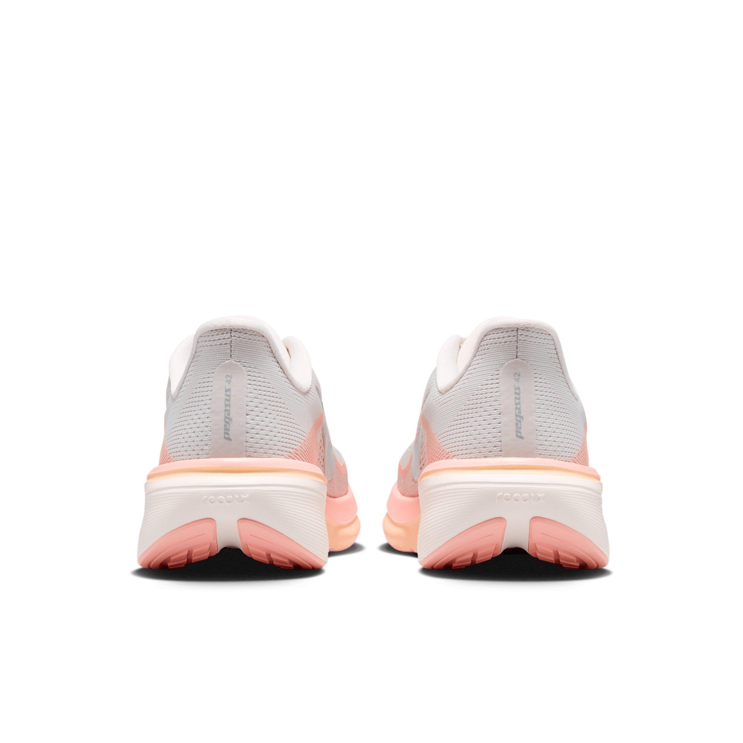 Nike Pegasus 42 "Light Bone/Arctic Orange/Chalk/Metallic Silver" Women's Road Running Shoe - BEIGE/ORANGE/SILVER Thumbnail View 5