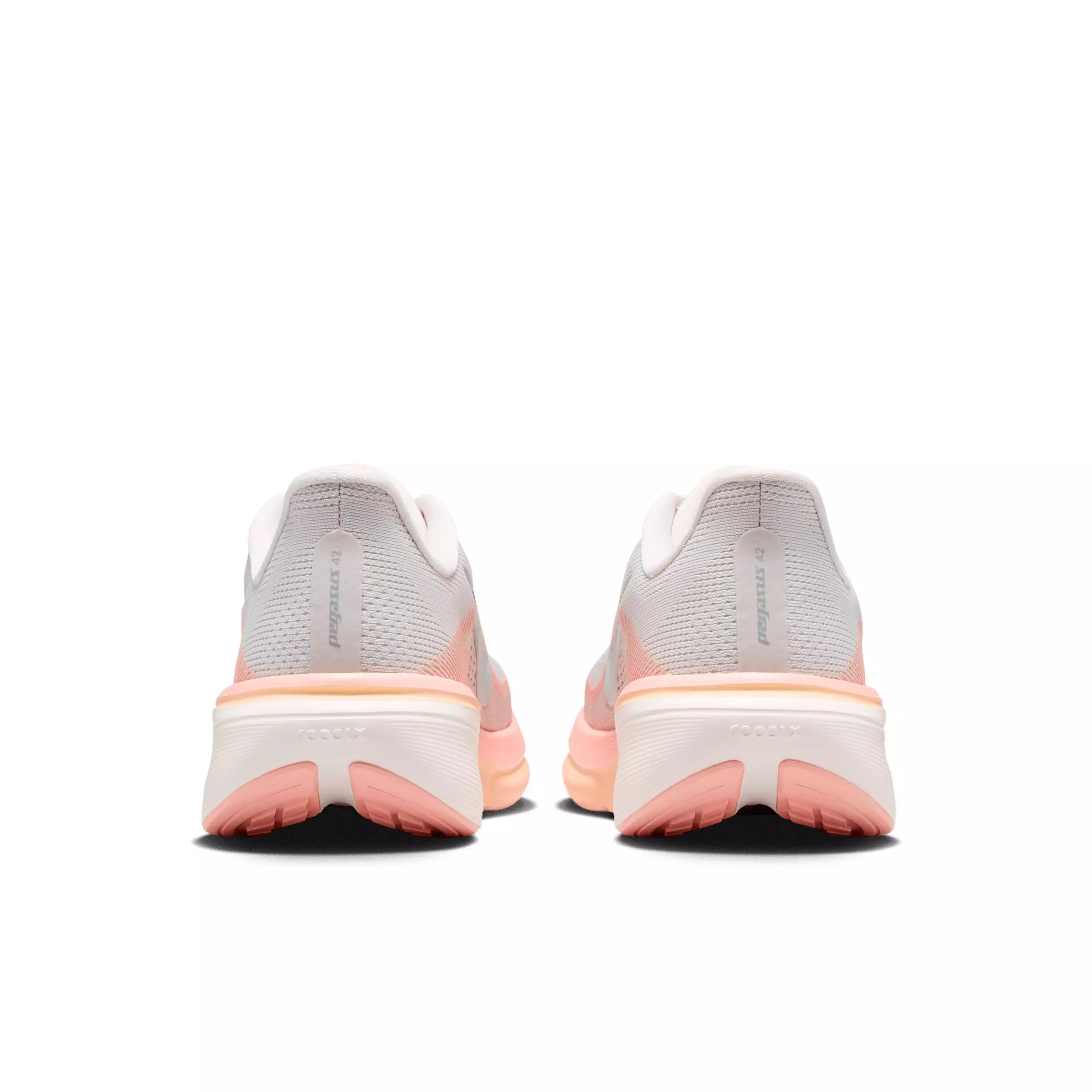 Nike Pegasus 42 "Light Bone/Arctic Orange/Chalk/Metallic Silver" Women's Road Running Shoe - BEIGE/ORANGE/SILVER