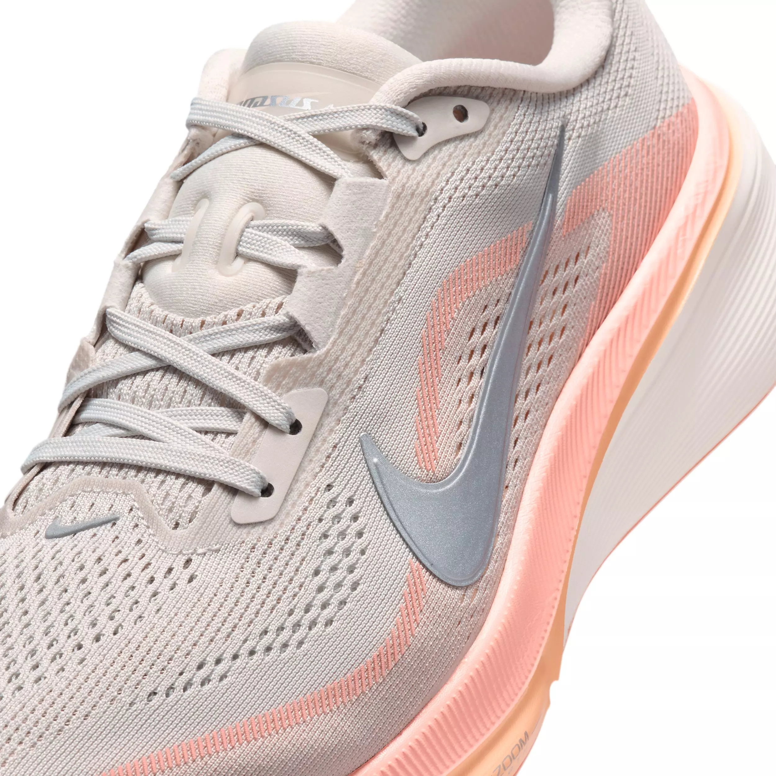 Nike Pegasus 42 "Light Bone/Arctic Orange/Chalk/Metallic Silver" Women's Road Running Shoe - BEIGE/ORANGE/SILVER