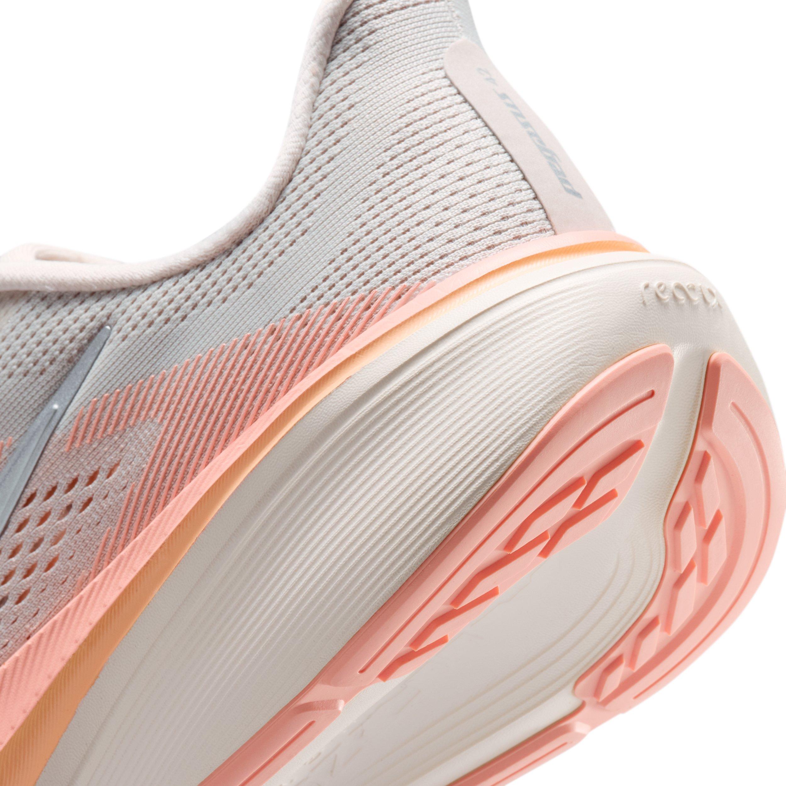 Nike Pegasus 42 "Light Bone/Arctic Orange/Chalk/Metallic Silver" Women's Road Running Shoe - BEIGE/ORANGE/SILVER Thumbnail View 8