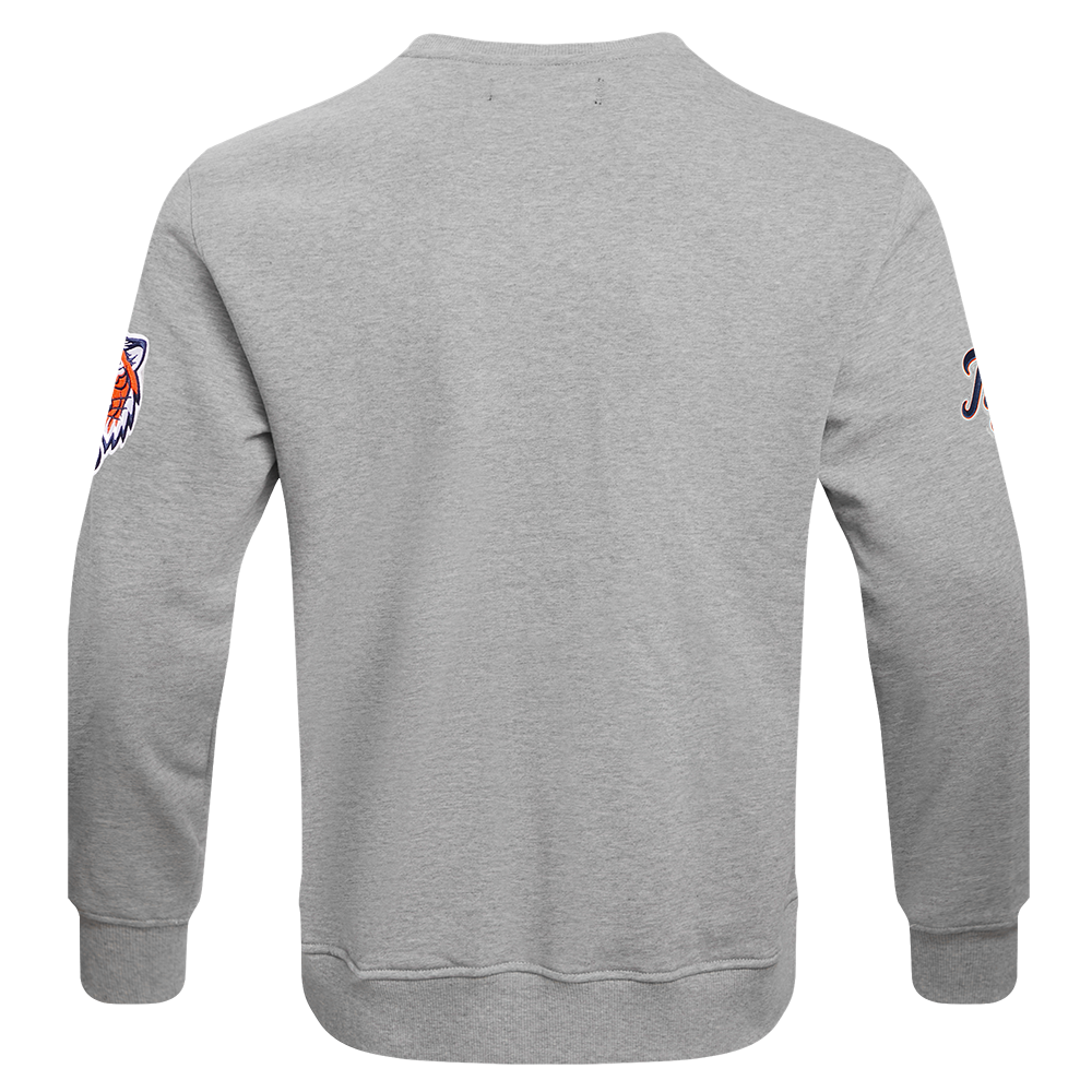 Pro Standard Men's MLB Detroit Tigers Old English Crewneck - Grey - GREY Thumbnail View 2