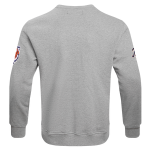 Pro Standard Men's MLB Detroit Tigers Old English Crewneck -Grey