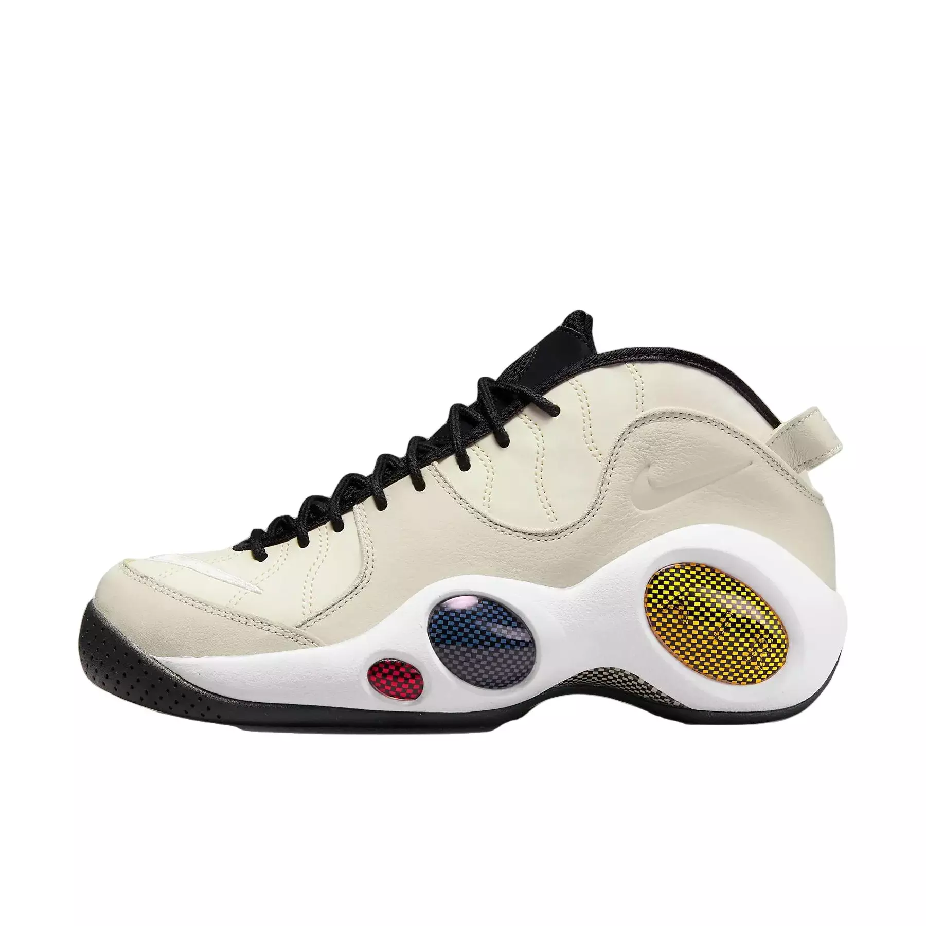 Nike Air Zoom Flight 95 "Light Orewood Brown/University Gold/University Red/Blue Cobalt" Men's Shoe - LT BROWN/GOLD/RED/BLUE