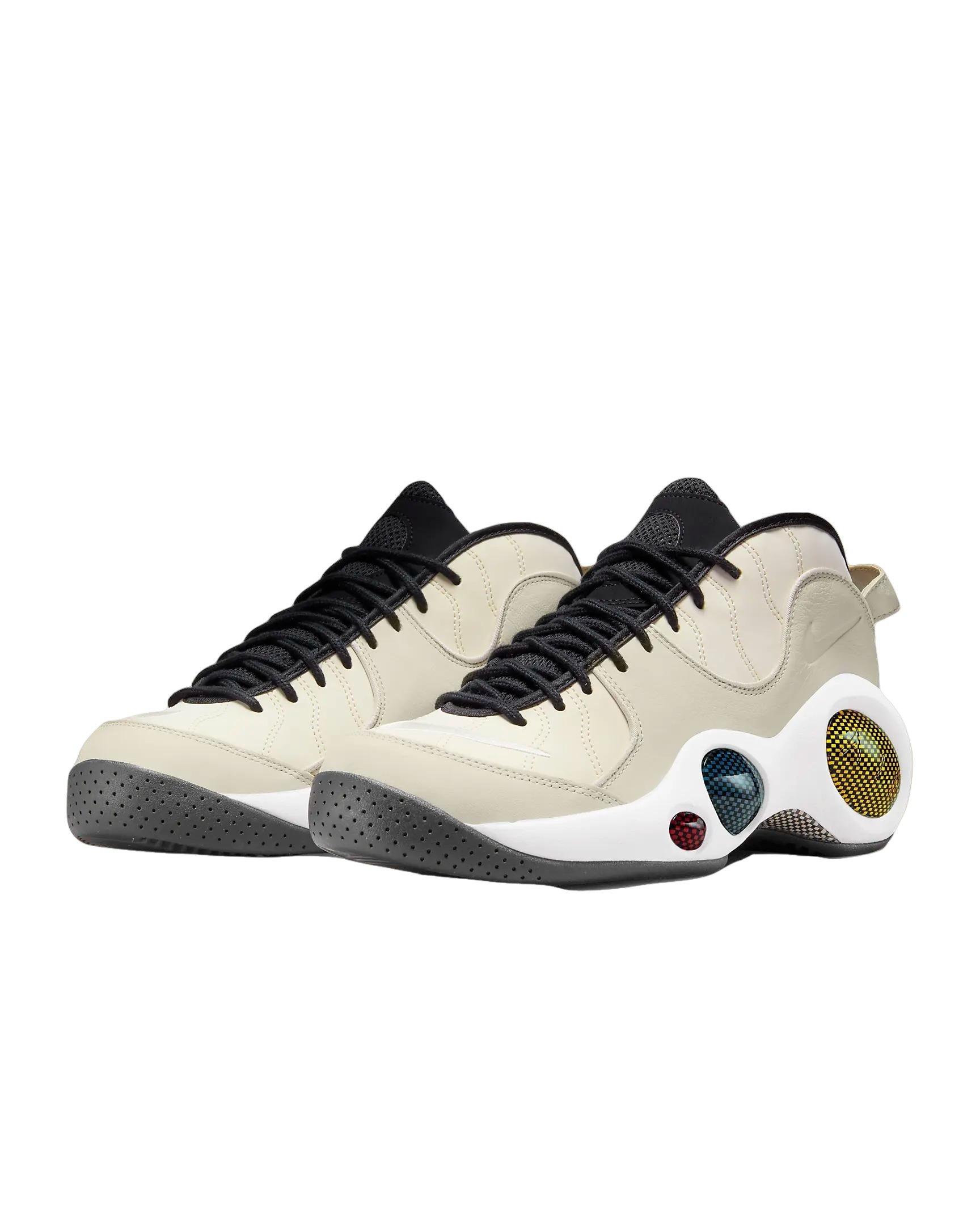 Nike Air Zoom Flight 95 "Light Orewood Brown/University Gold/University Red/Blue Cobalt" Men's Shoe - LT BROWN/GOLD/RED/BLUE Thumbnail View 3