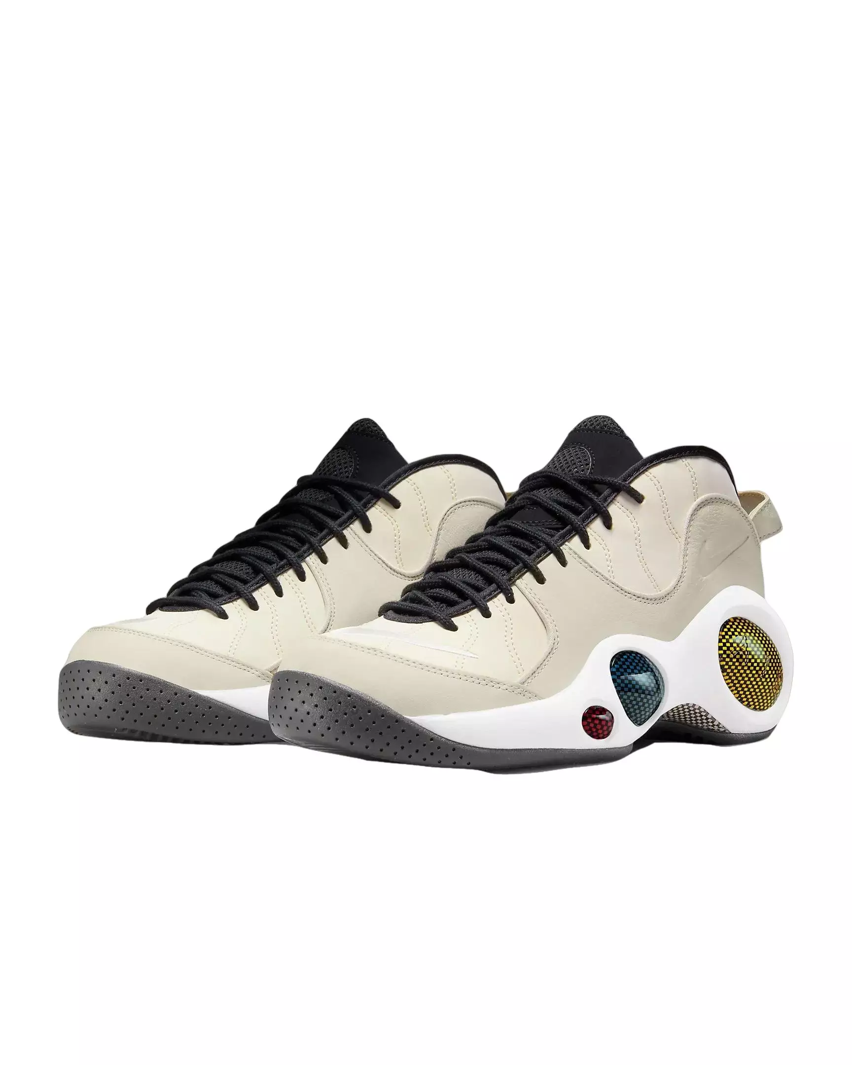 Nike Air Zoom Flight 95 "Light Orewood Brown/University Gold/University Red/Blue Cobalt" Men's Shoe - LT BROWN/GOLD/RED/BLUE