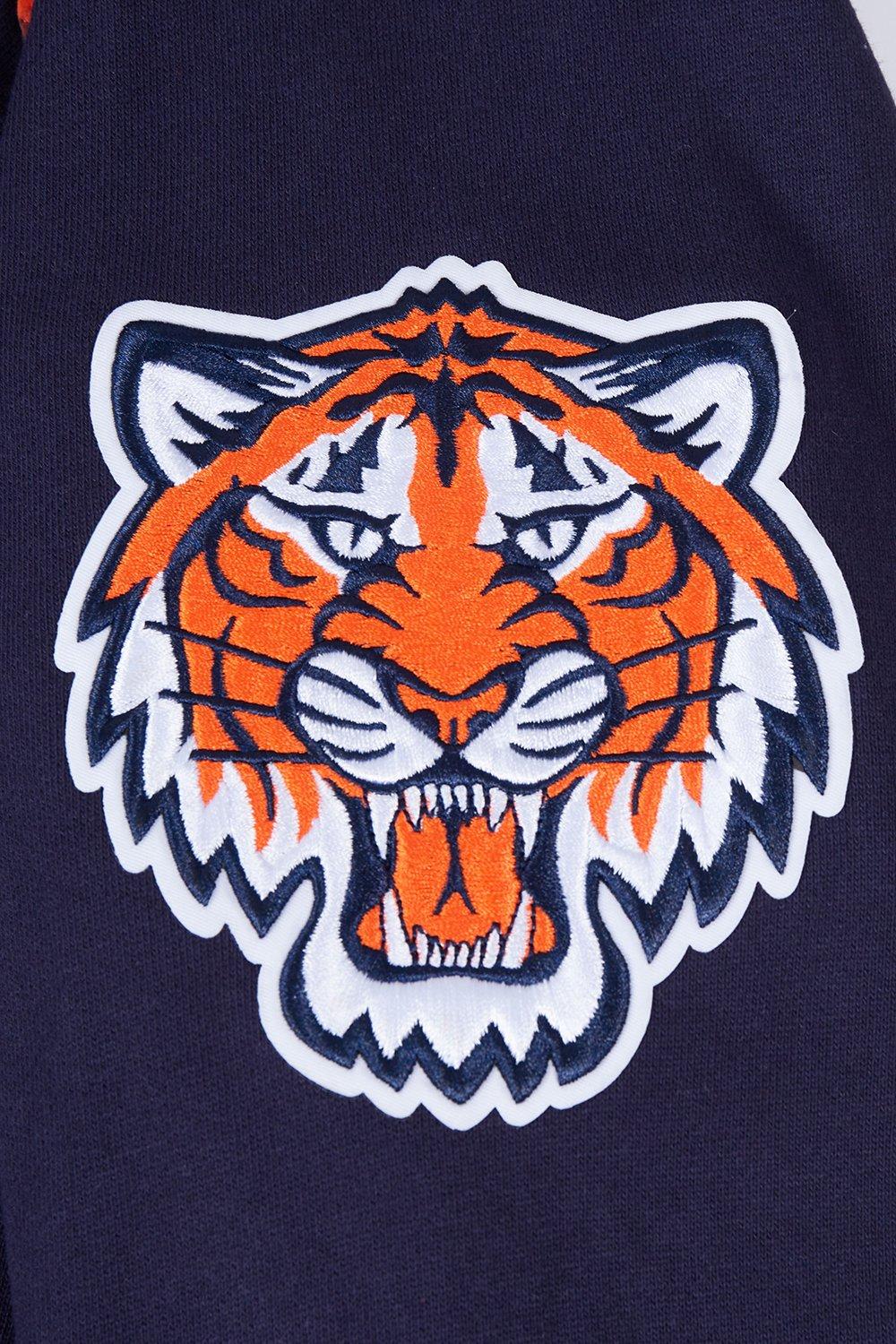 Pro Standard Men's MLB Detroit Tigers Old English Crewneck -Navy - NAVY Thumbnail View 7