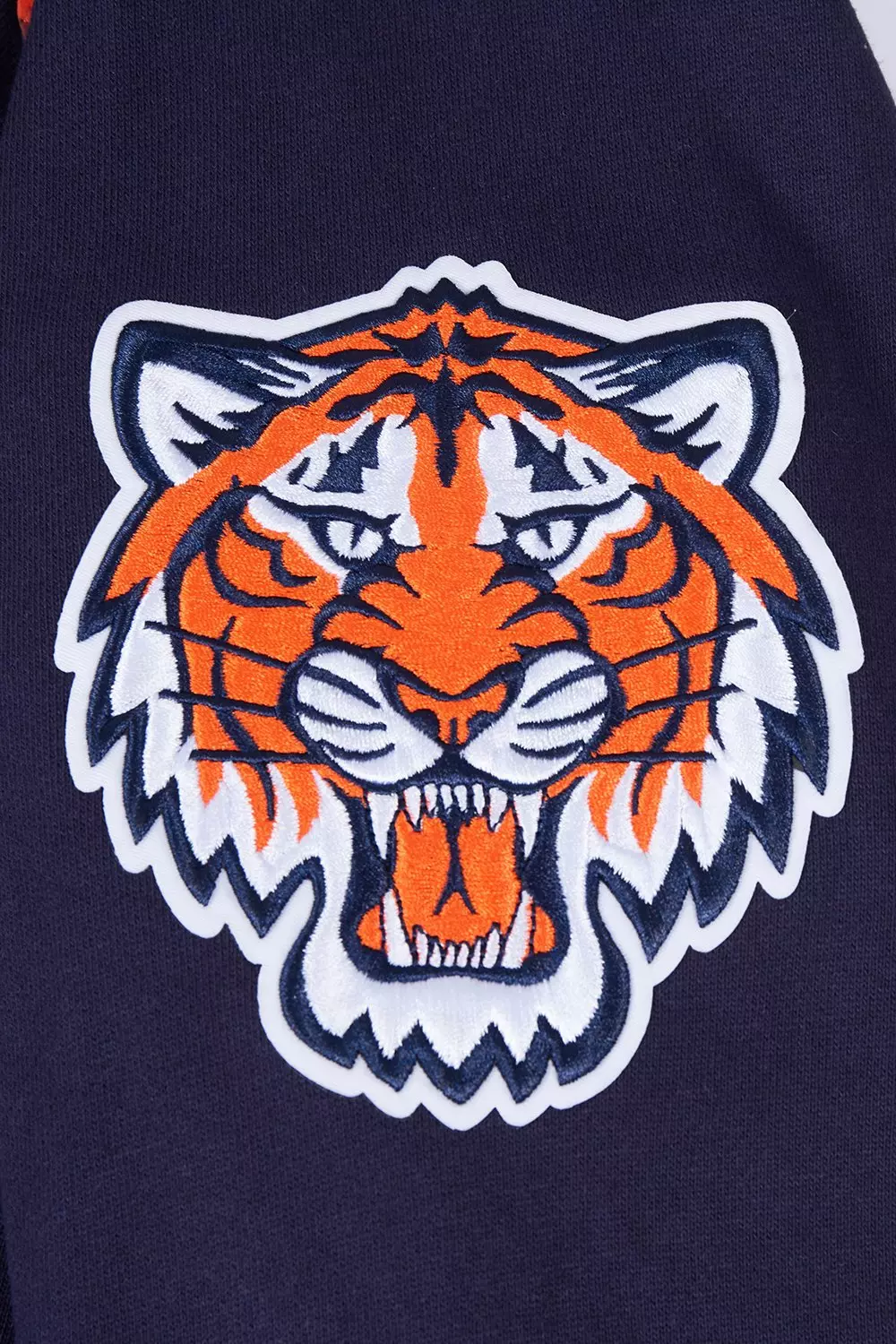Pro Standard Men's MLB Detroit Tigers Old English Crewneck -Navy - NAVY