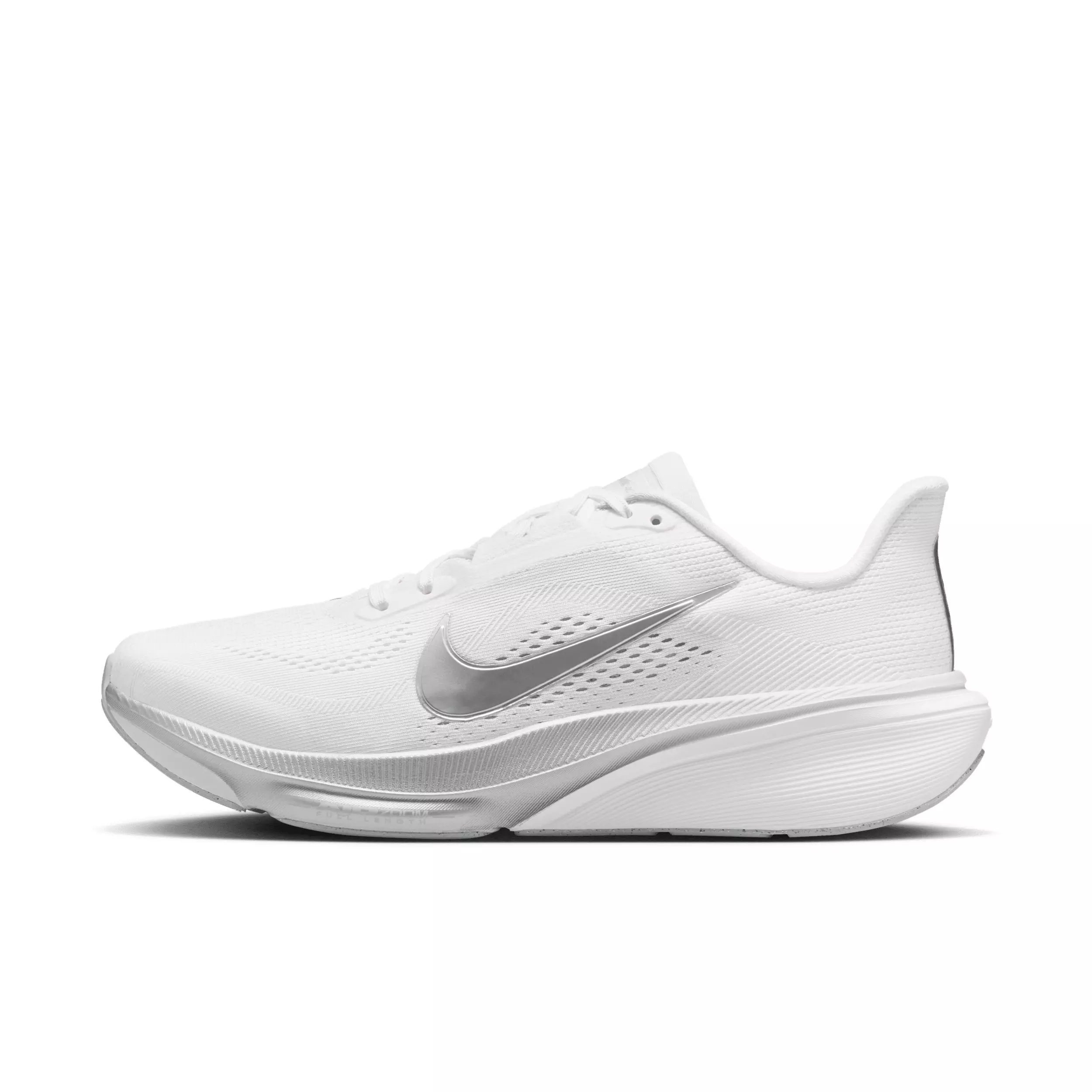 Nike Pegasus 42 "White/Wolf Grey/Cool Grey/Metallic Silver" Women's Road Running Shoe - WHITE/SILVER