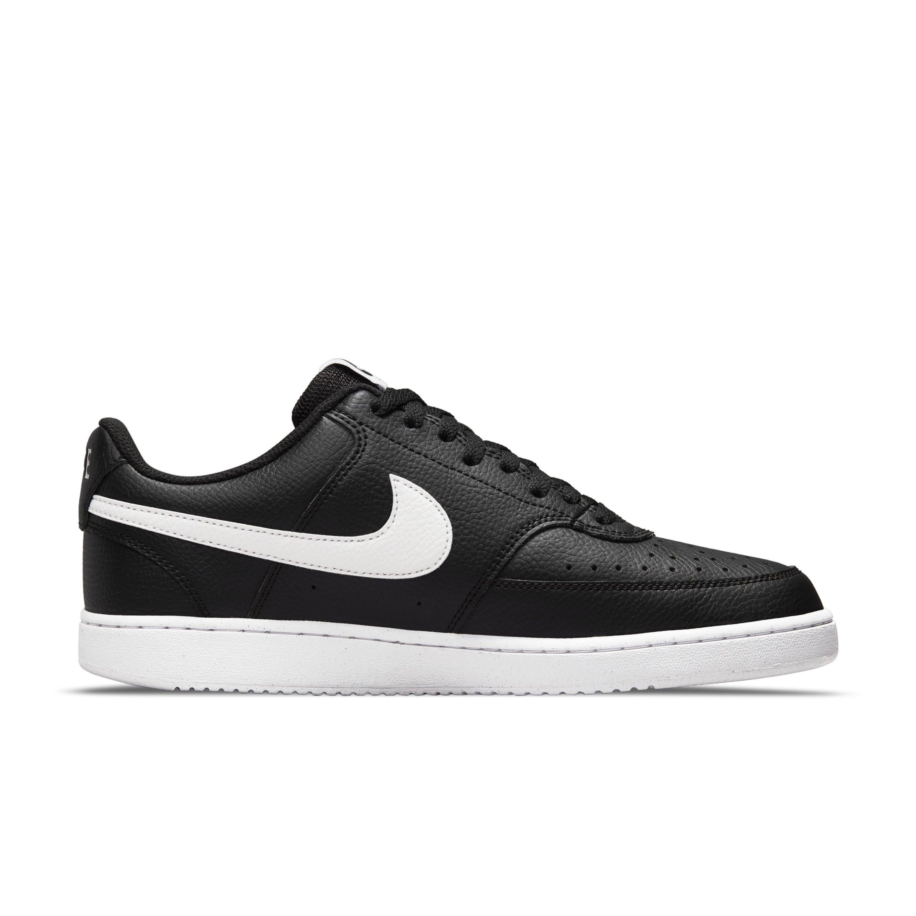 Nike Court Vision Low Next Nature "Black/White/Black" Men's Shoe - BLACK Thumbnail View 1