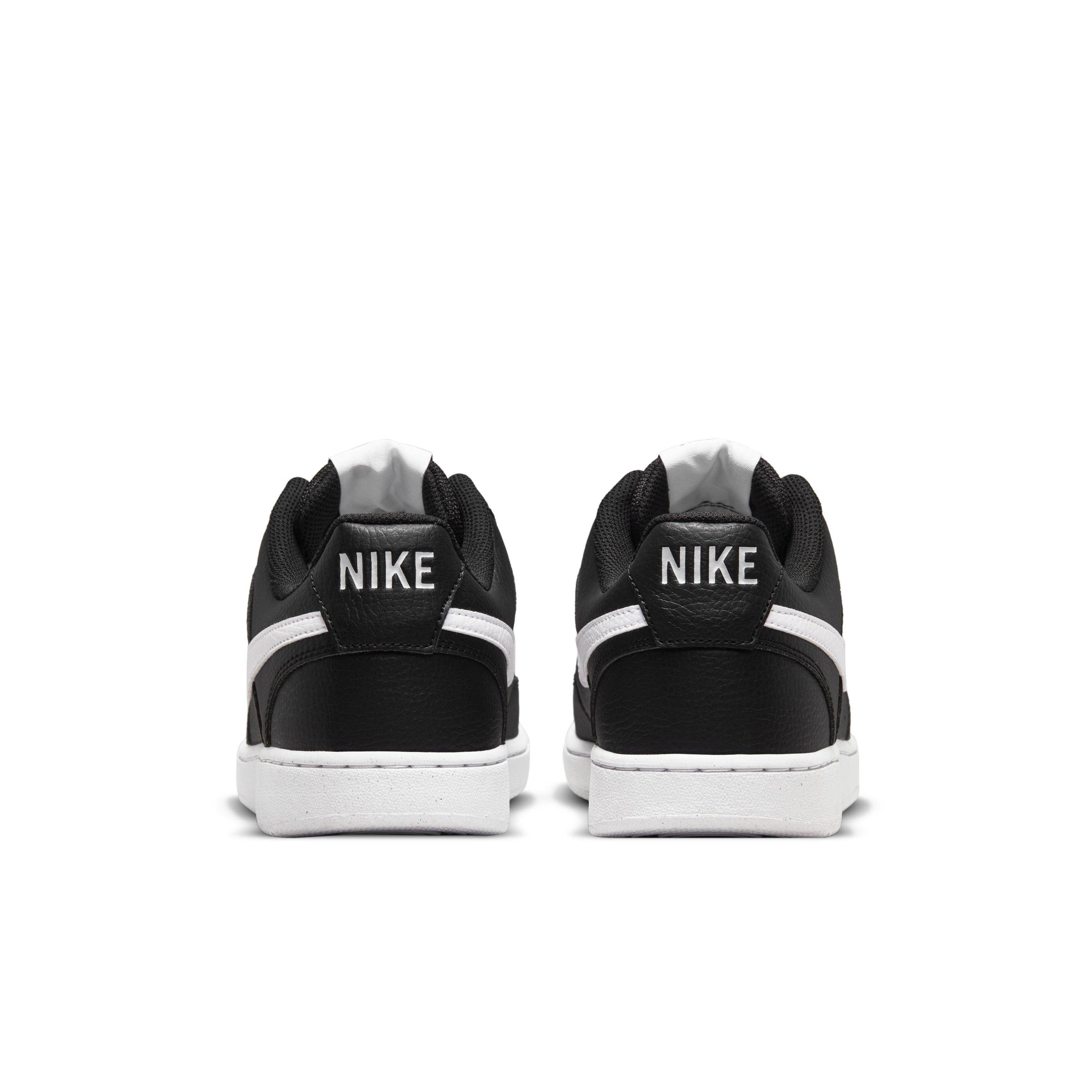 Nike Court Vision Low Next Nature "Black/White/Black" Men's Shoe - BLACK Thumbnail View 5