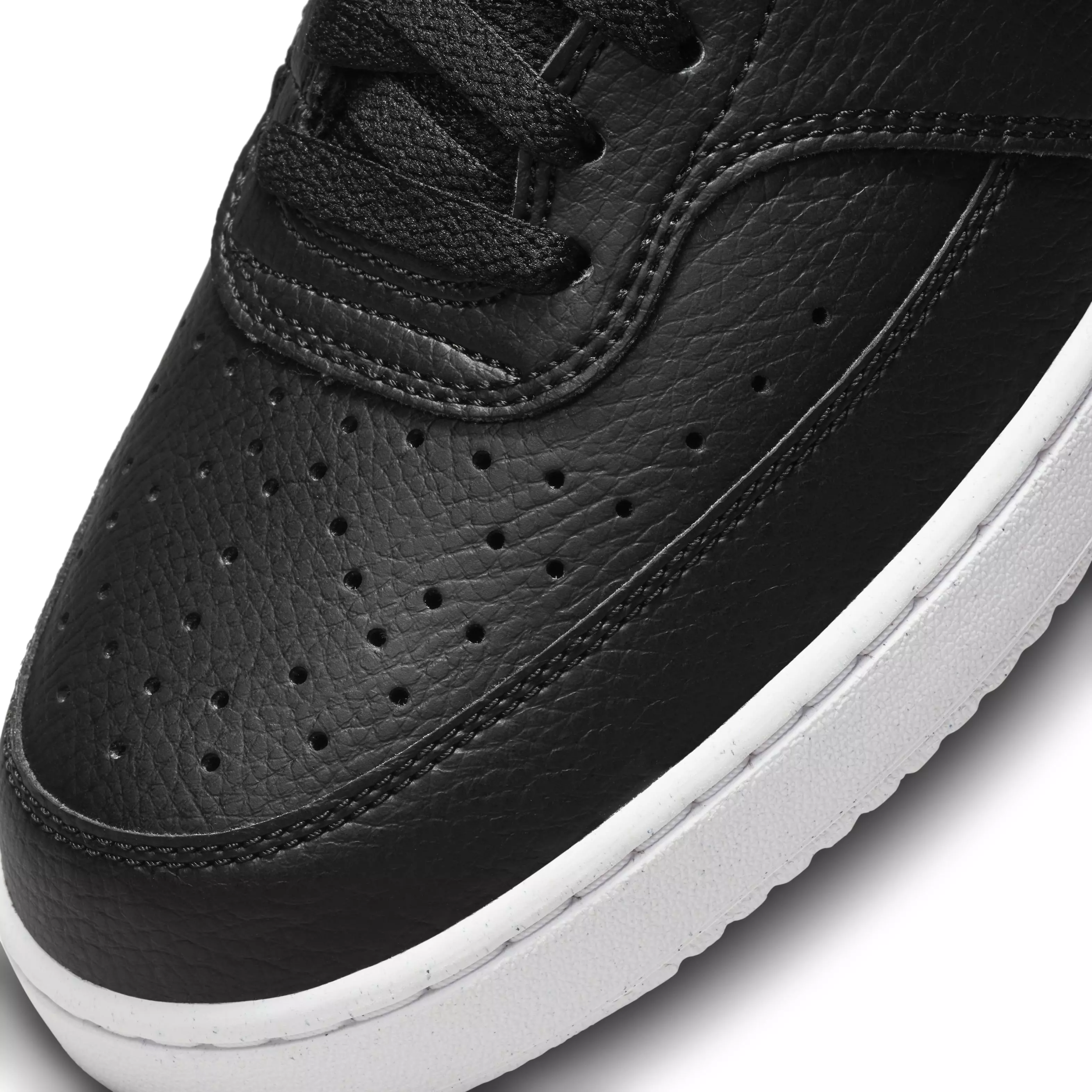 Nike Court Vision Low Next Nature "Black/White/Black" Men's Shoe - BLACK