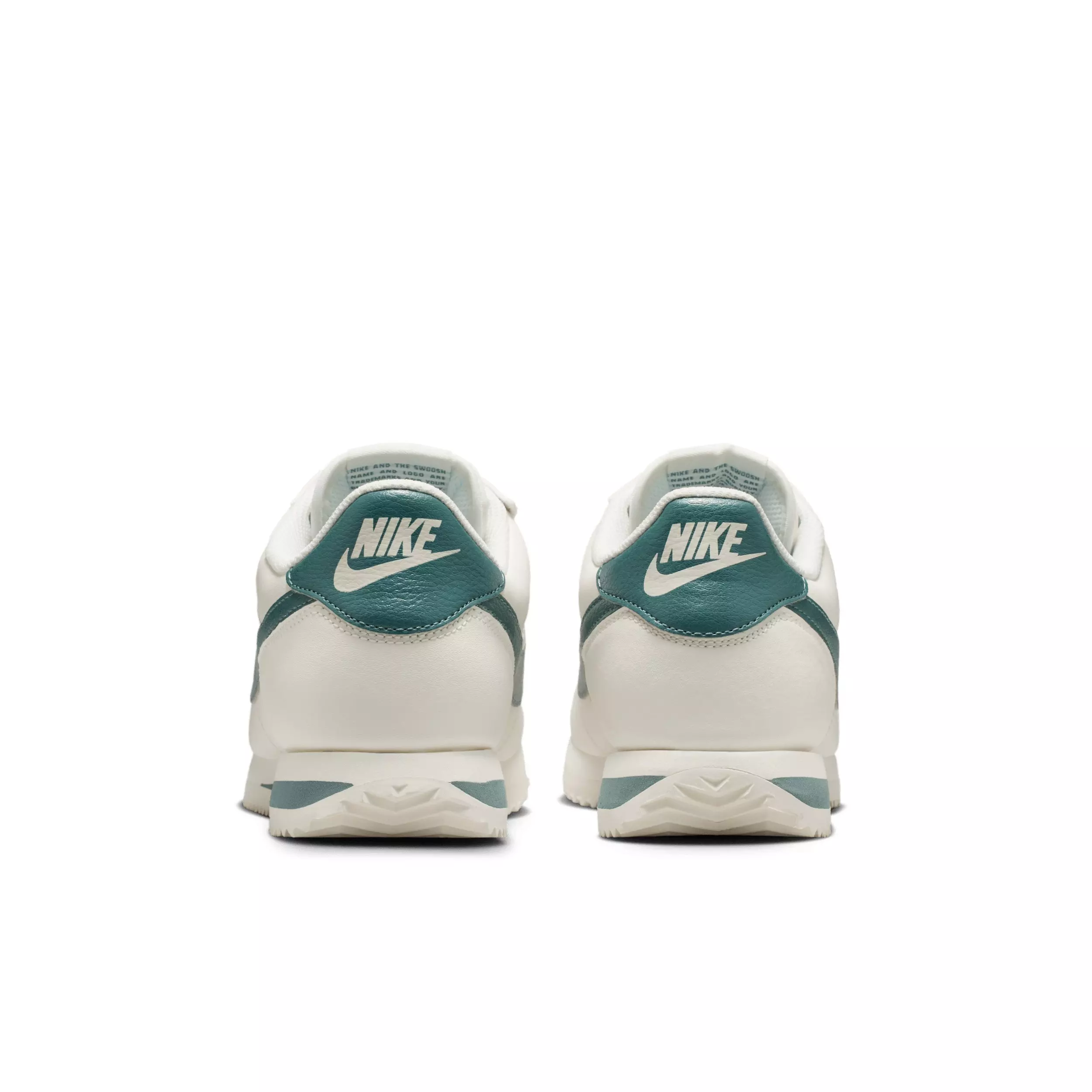 Nike Cortez Leather "Sail/Mineral Slate" Women's Shoe - WHITE/TEAL