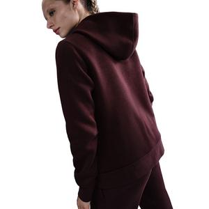 Nike Women's Sportswear Tech Fleece Hoodie -Burgundy
