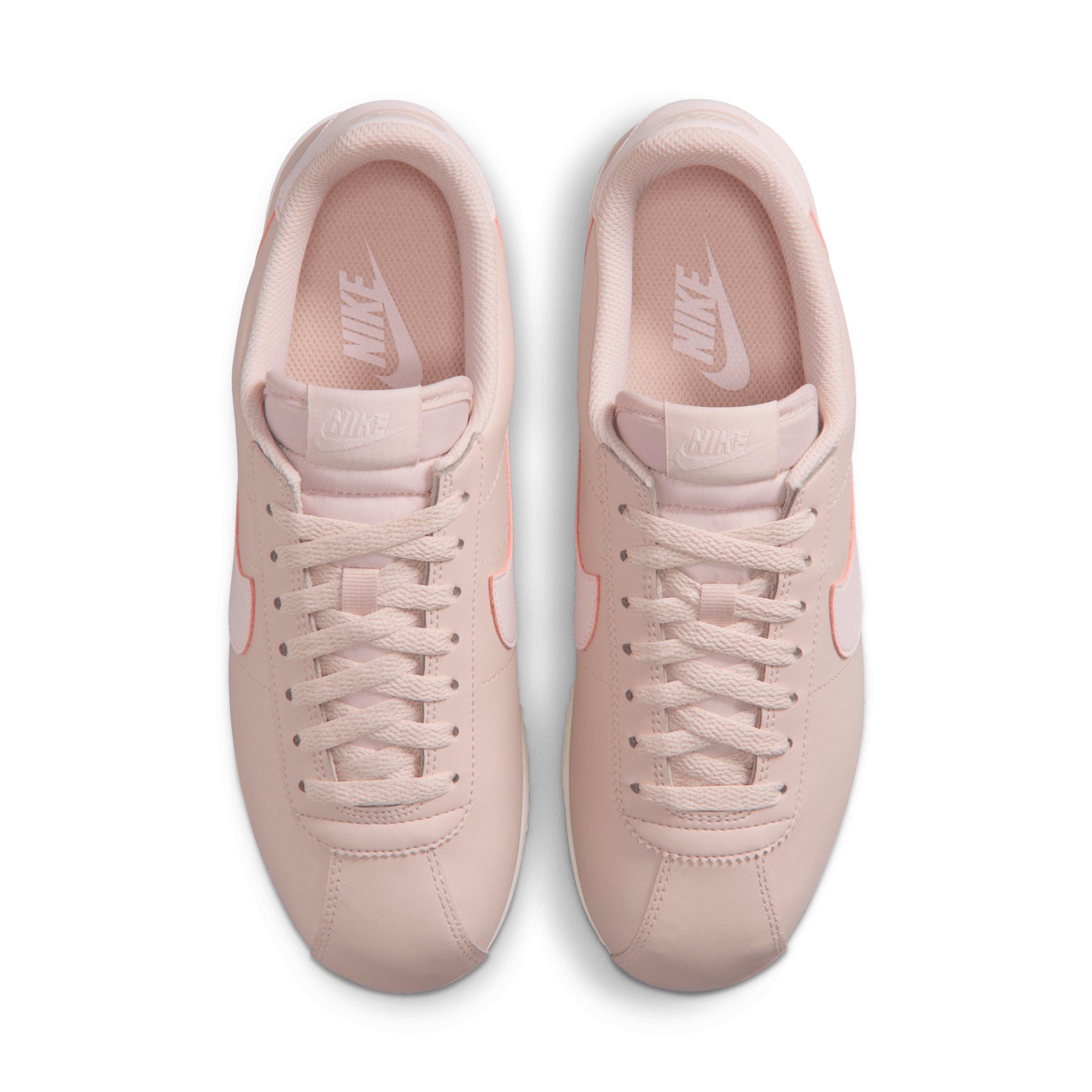 Nike Cortez Leather "Silt Red/Sail/Pearl Pink" Women's Shoe - RED/PINK Thumbnail View 4