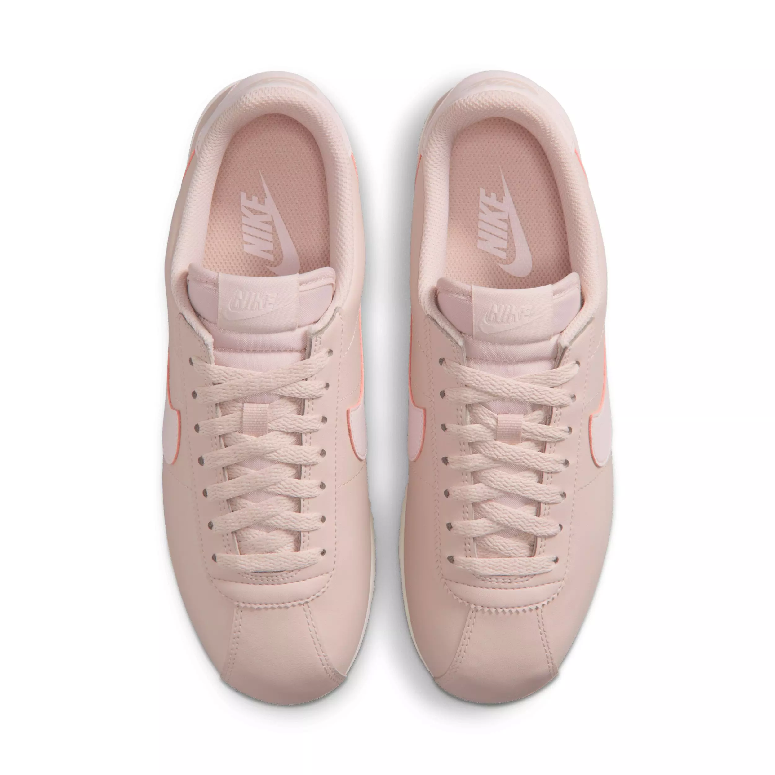 Nike Cortez Leather "Silt Red/Sail/Pearl Pink" Women's Shoe - RED/PINK