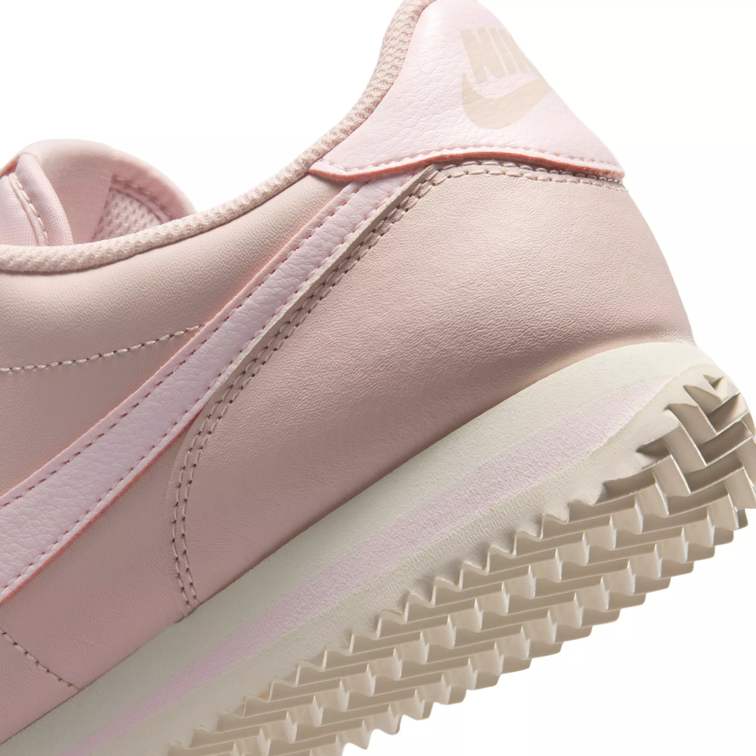 Nike Cortez Leather "Silt Red/Sail/Pearl Pink" Women's Shoe - RED/PINK