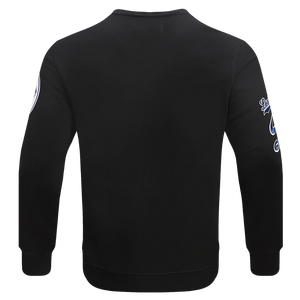 Pro Standard Men's MLB Los Angeles Dodgers Old English Crewneck -Black