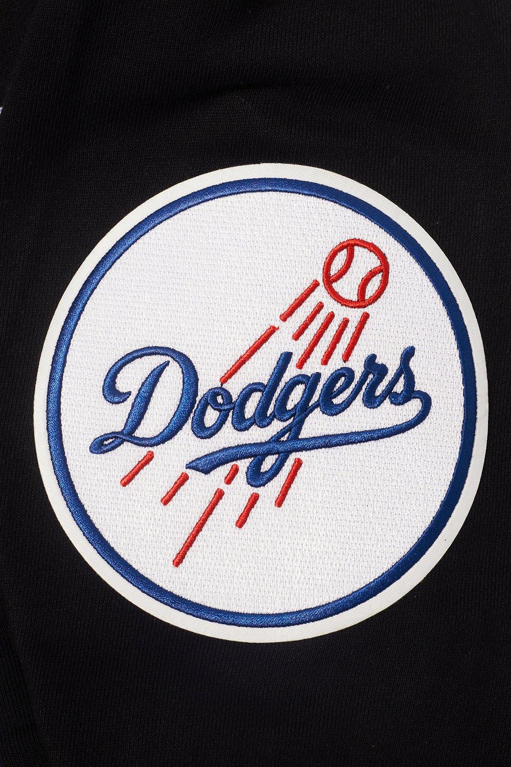 Pro Standard Men's MLB Los Angeles Dodgers Old English Crewneck -Black - BLACK Thumbnail View 6