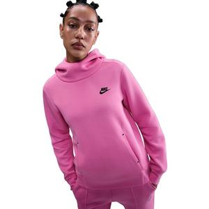 Nike Women's Sportswear Tech Fleece Hoodie -Pink/Black
