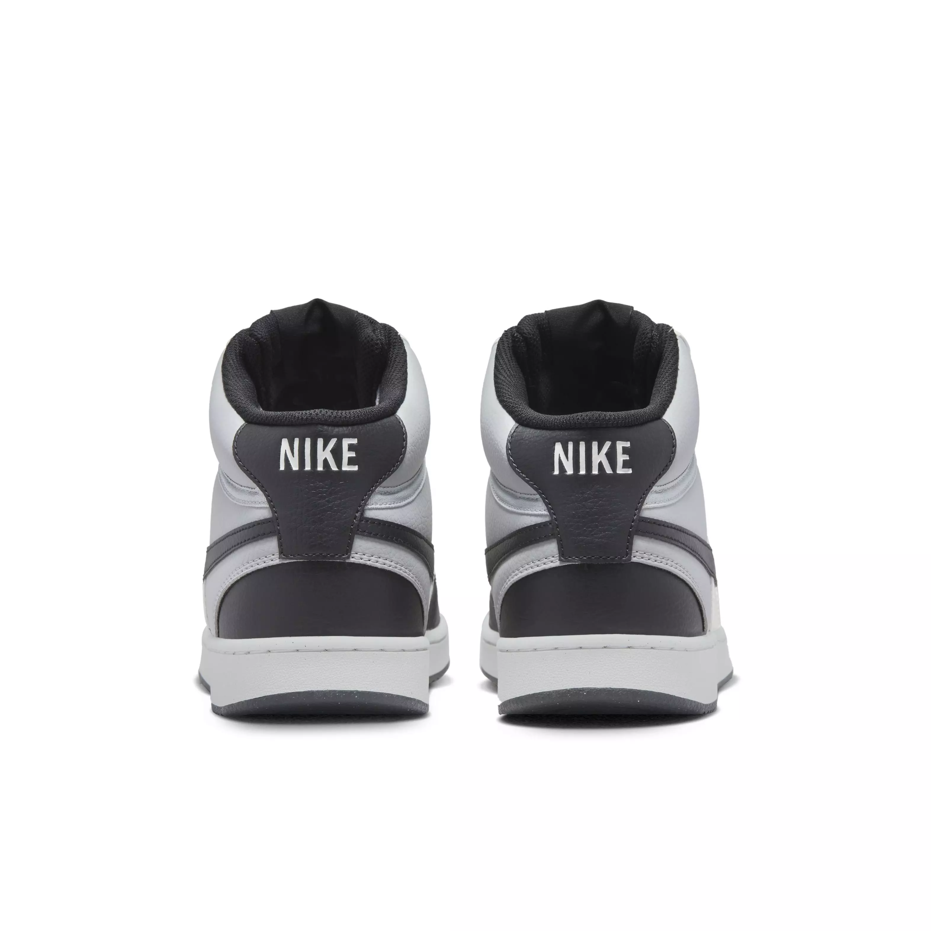 Nike Court Vision Mid Next Nature "Light Smoke Grey/Black/Sail" Men's Shoe - GREY