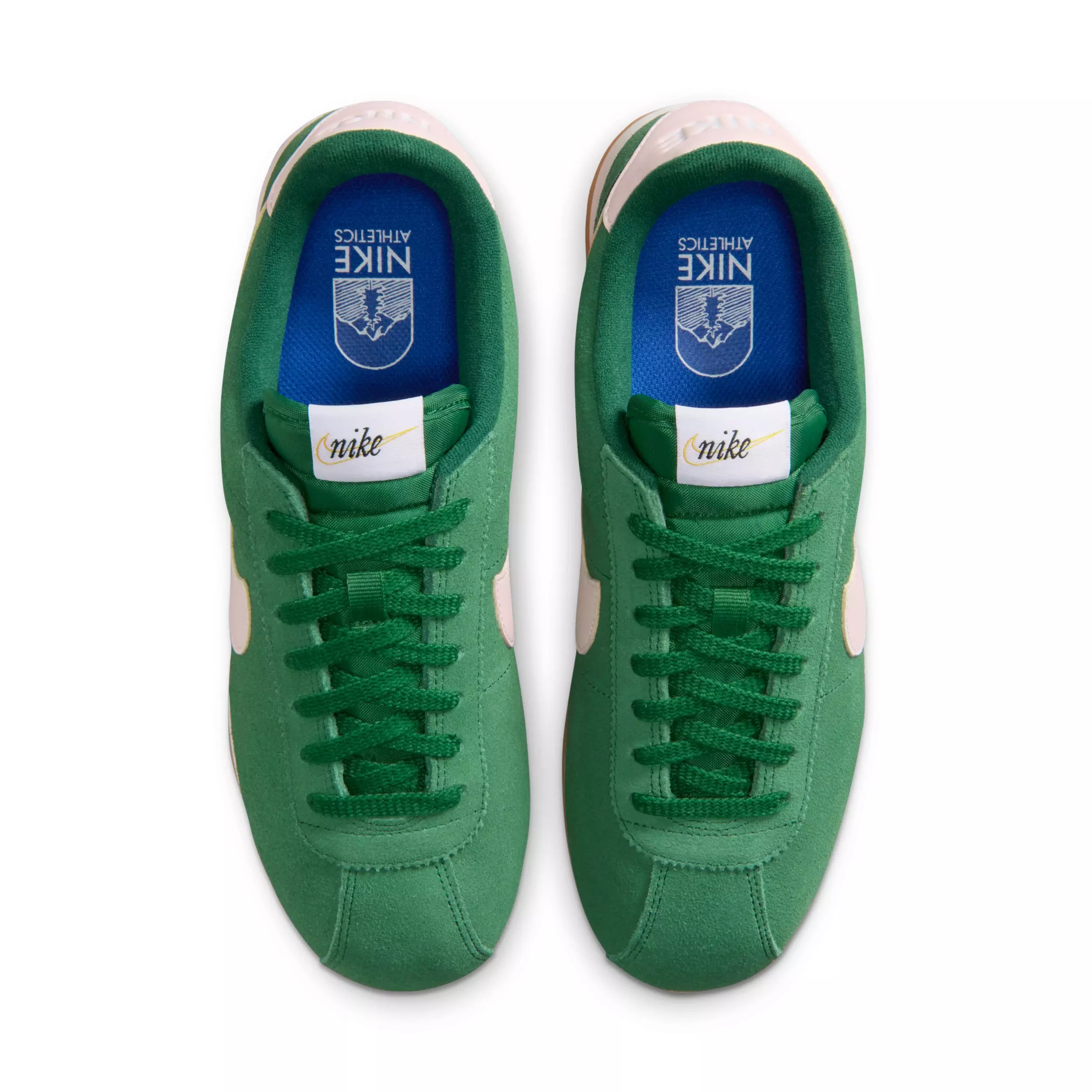 Nike Cortez "Sport Green/Sail/Gum Light Brown/Pink Foam" Women's Shoe - GREEN/BROWN/PINK