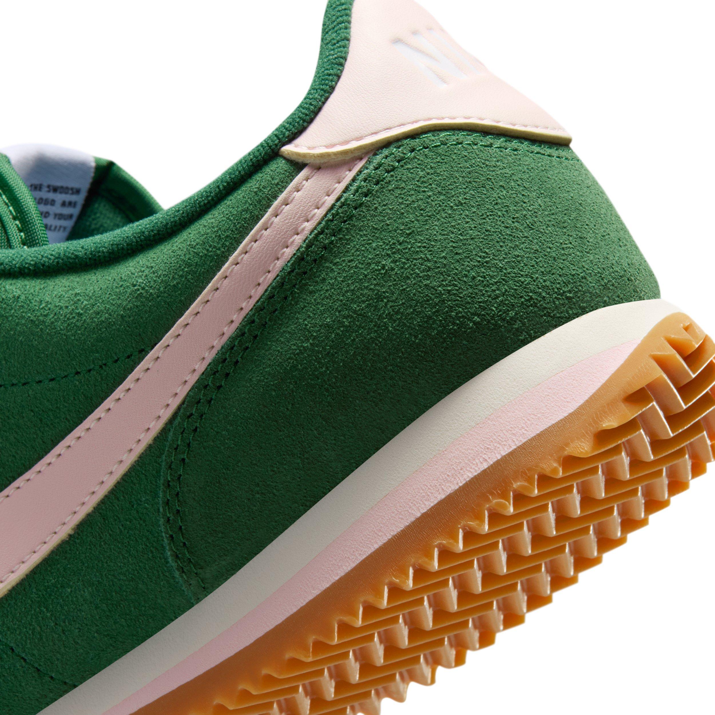 Nike Cortez "Sport Green/Sail/Gum Light Brown/Pink Foam" Women's Shoe - GREEN/BROWN/PINK Thumbnail View 8