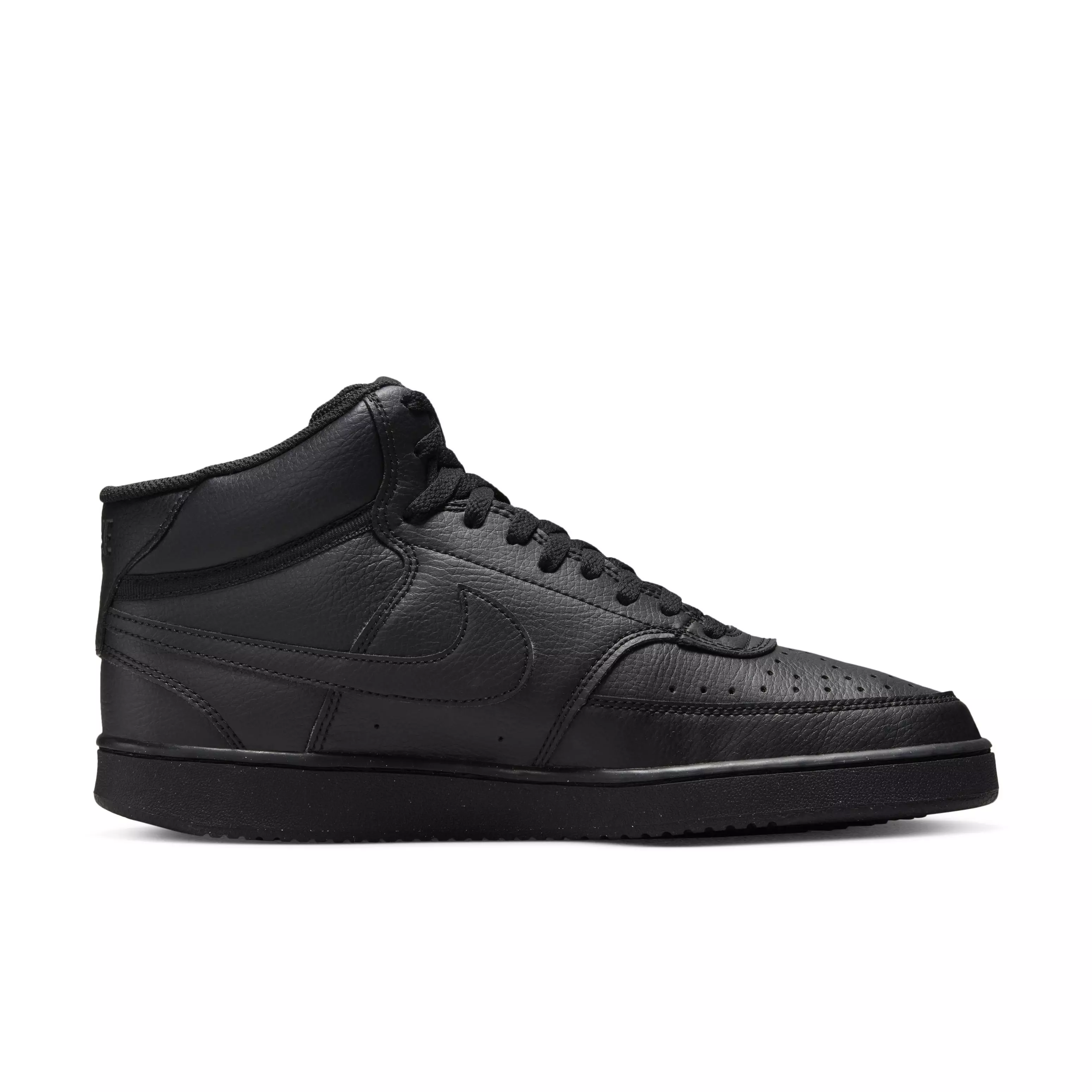 Nike Court Vision Mid Next Nature "Black" Men's Shoe - BLACK