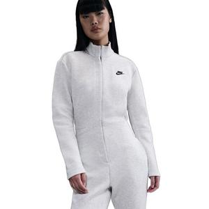 Nike Women's Sportswear Tech Fleece Jumpsuit -Lt Grey