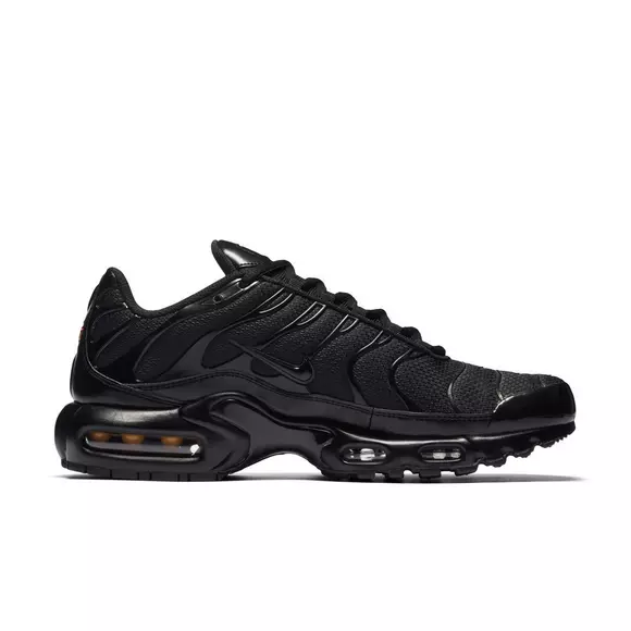 Nike Air Max Plus TN One 1 Triple Black Trainers Low Top Shoes