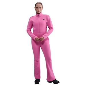 Nike Women's Sportswear Tech Fleece Jumpsuit -Pink/Black