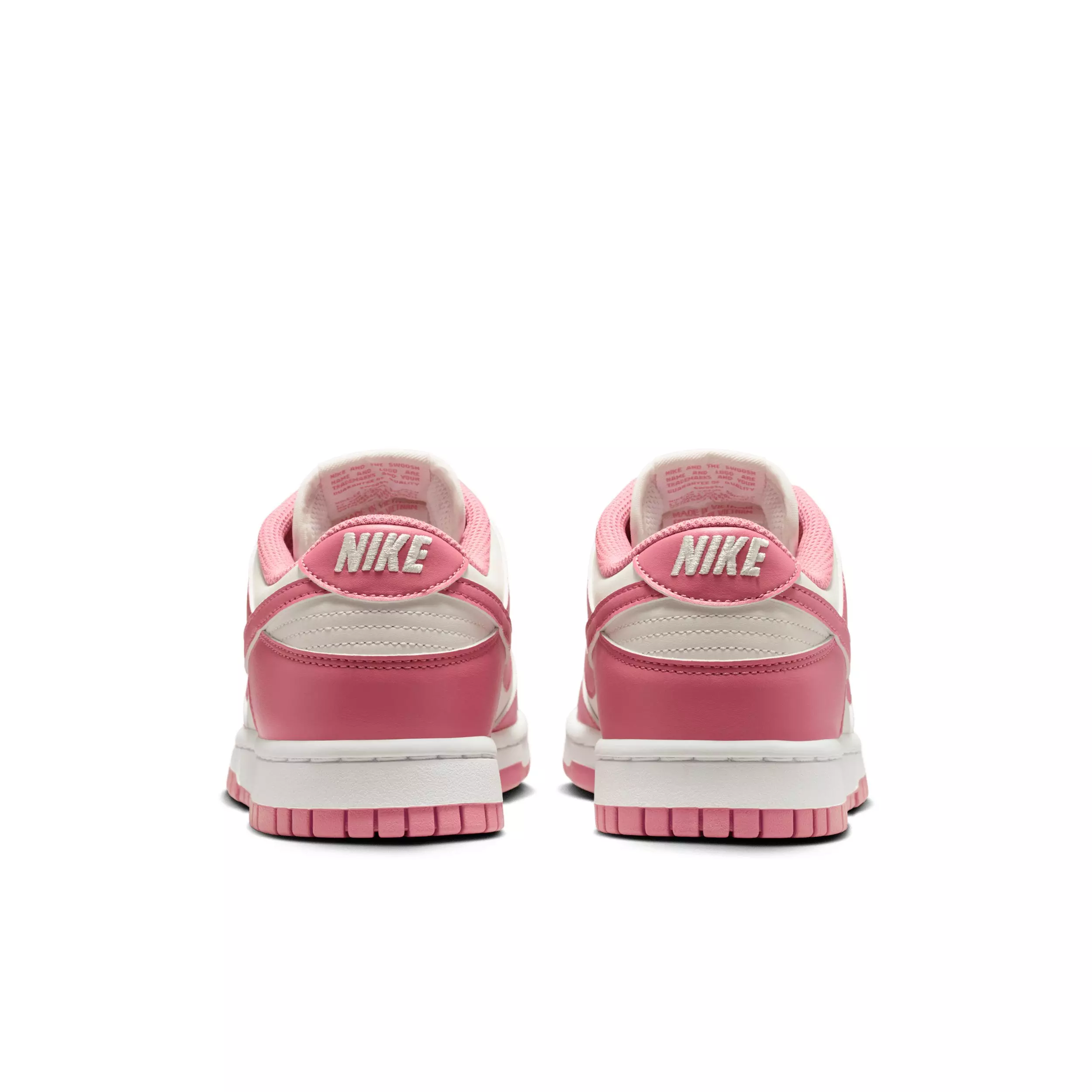 Nike Dunk Low "Sail/White/Peony" Women's Shoe - WHITE/PINK