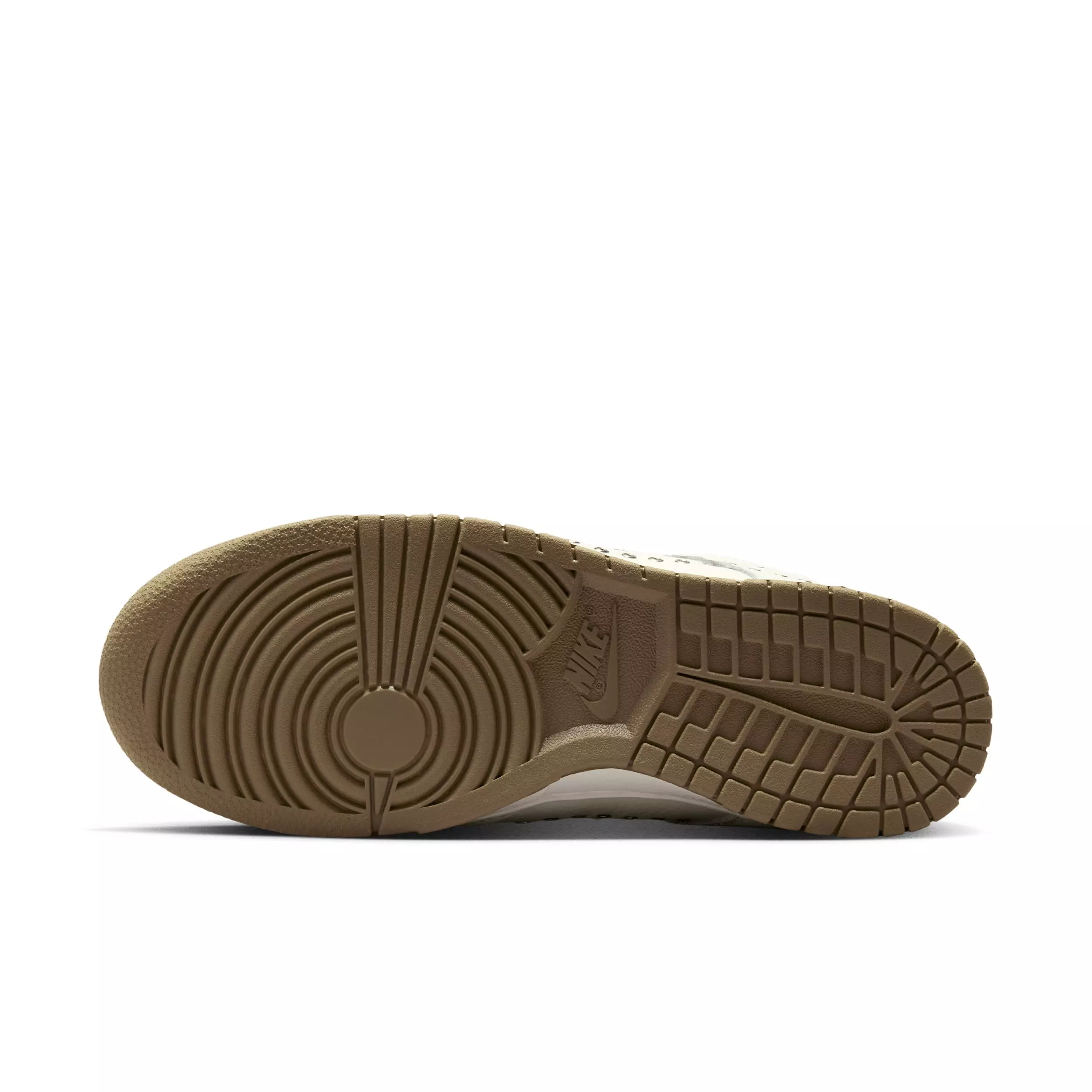 Nike Dunk Low "Sail/Mink Brown/Metallic Silver" Women's Shoe - WHITE/BROWN/SILVER