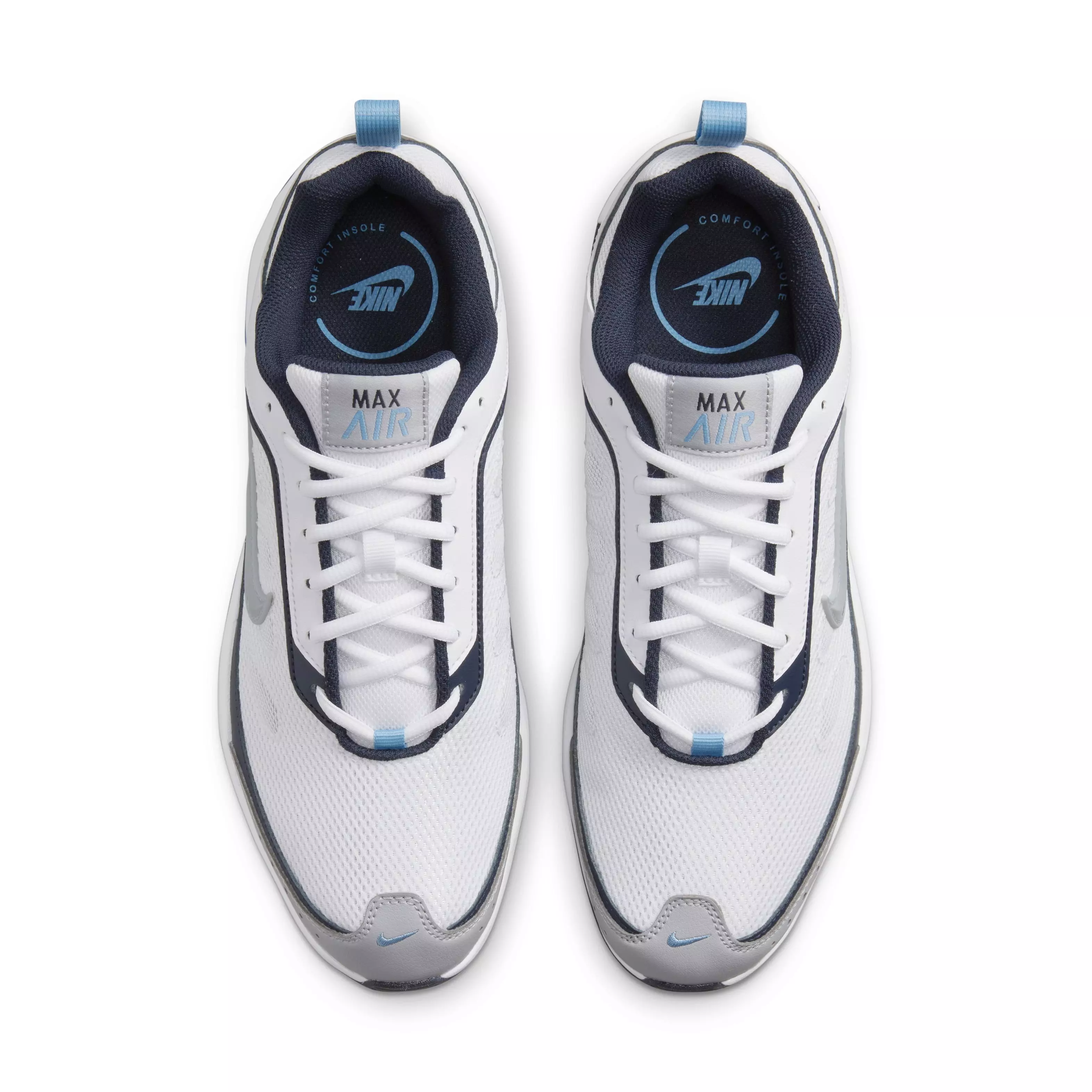 Nike Air Max AP "White/Wolf Grey/Obsidian/University Blue" Men's Shoe - WHITE