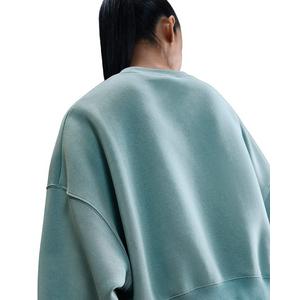 Nike Women's Sportswear Phoenix Fleece Over-Oversized Crew-Neck Sweatshirt -Green