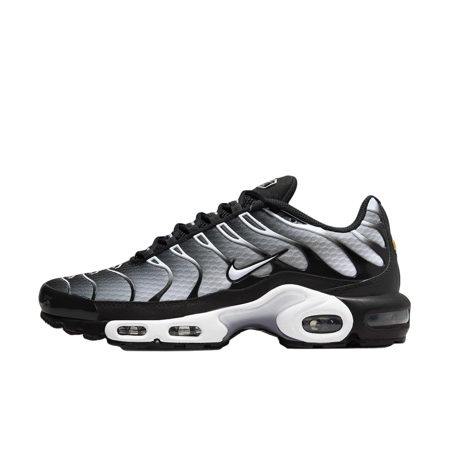 nike air max plus white metallic silver