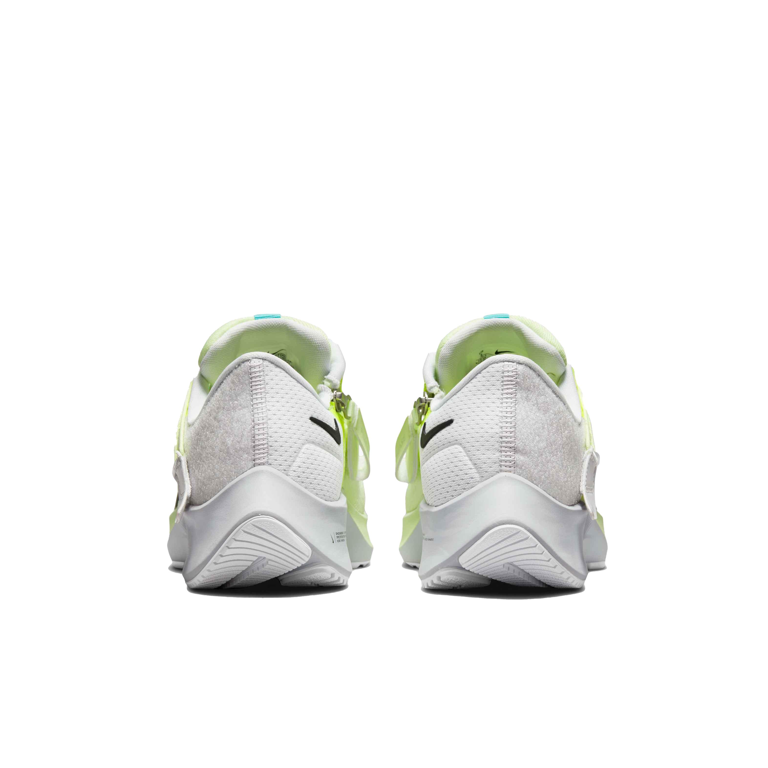 Nike Air Zoom Pegasus 38 FlyEase "Barely Volt/Black/Volt/Aurora Green" Women's Running Shoe - YELLOW Thumbnail View 5