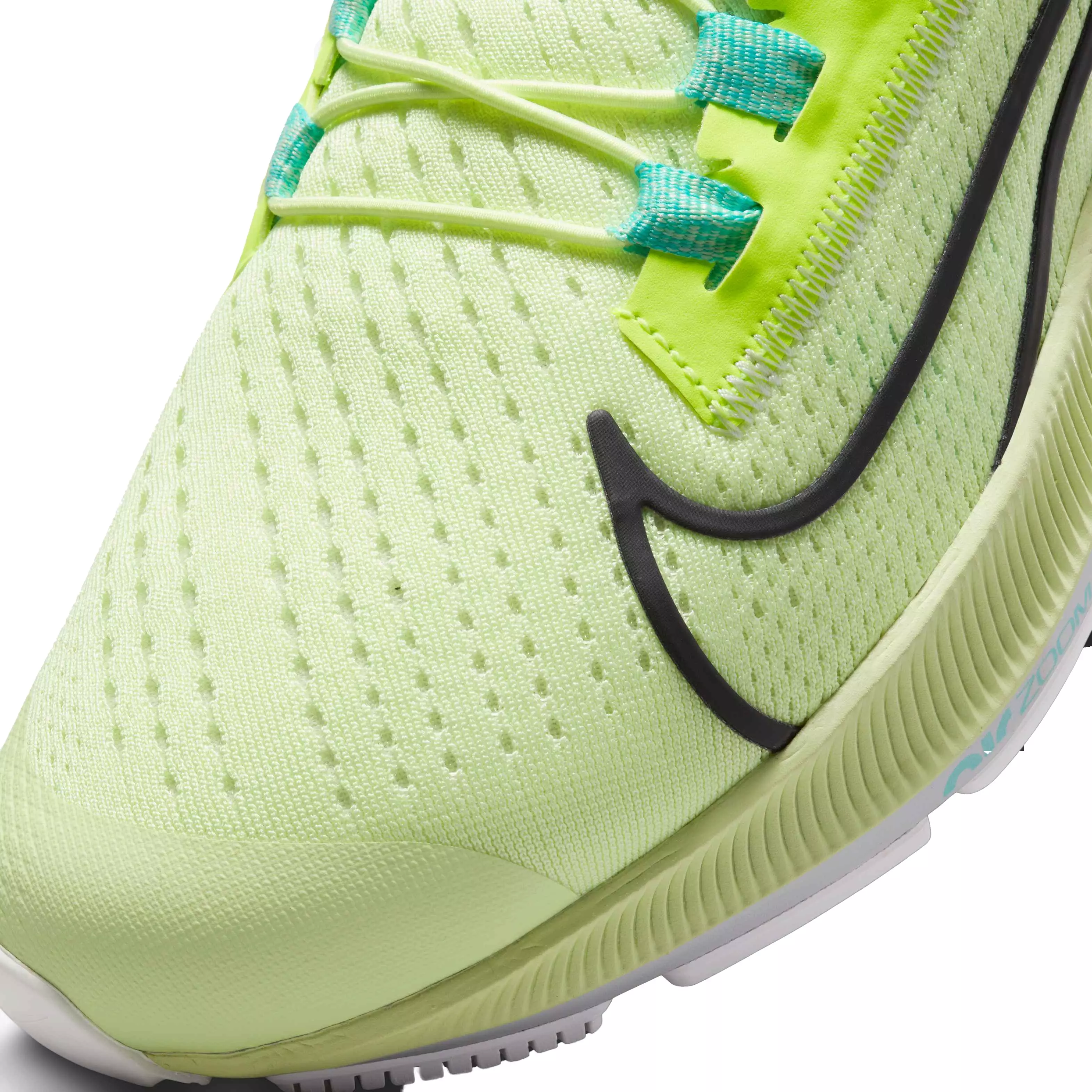 Nike Air Zoom Pegasus 38 FlyEase "Barely Volt/Black/Volt/Aurora Green" Women's Running Shoe - YELLOW