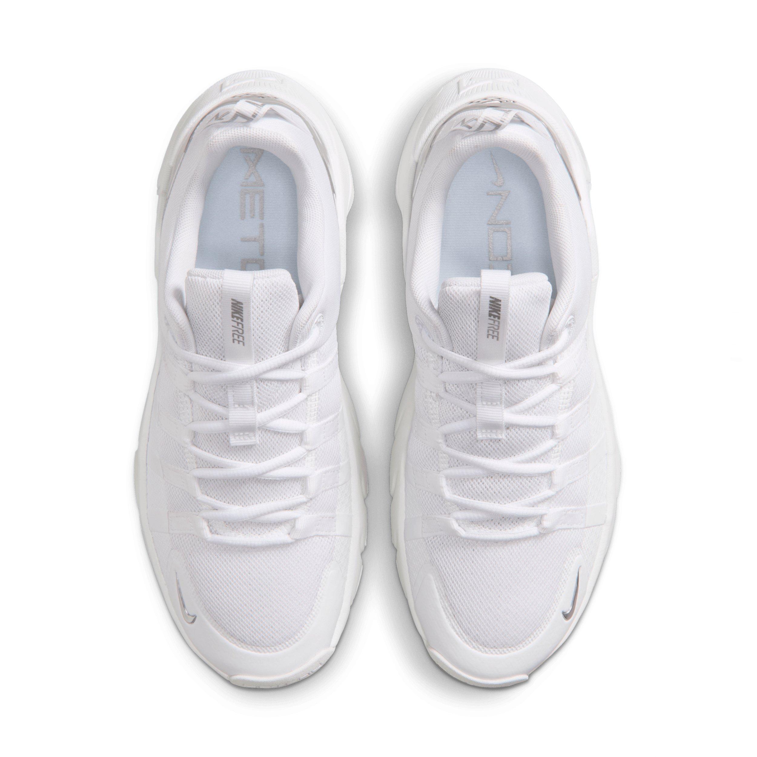 Nike Free Metcon 7 "White/Metallic Silver" Women's Training Shoe - WHITE/SILVER Thumbnail View 4