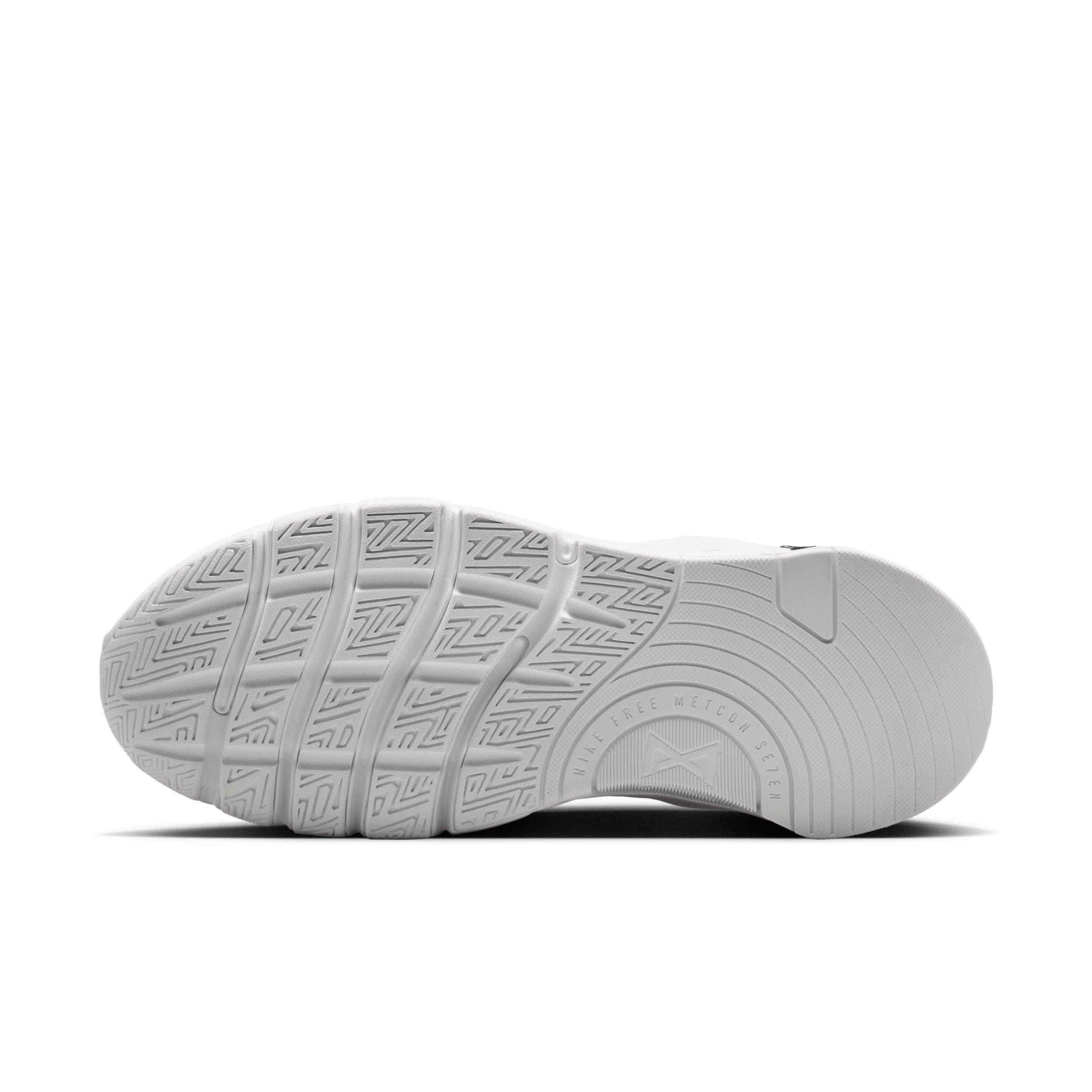 Nike Free Metcon 7 "White/Metallic Silver" Women's Training Shoe - WHITE/SILVER Thumbnail View 6