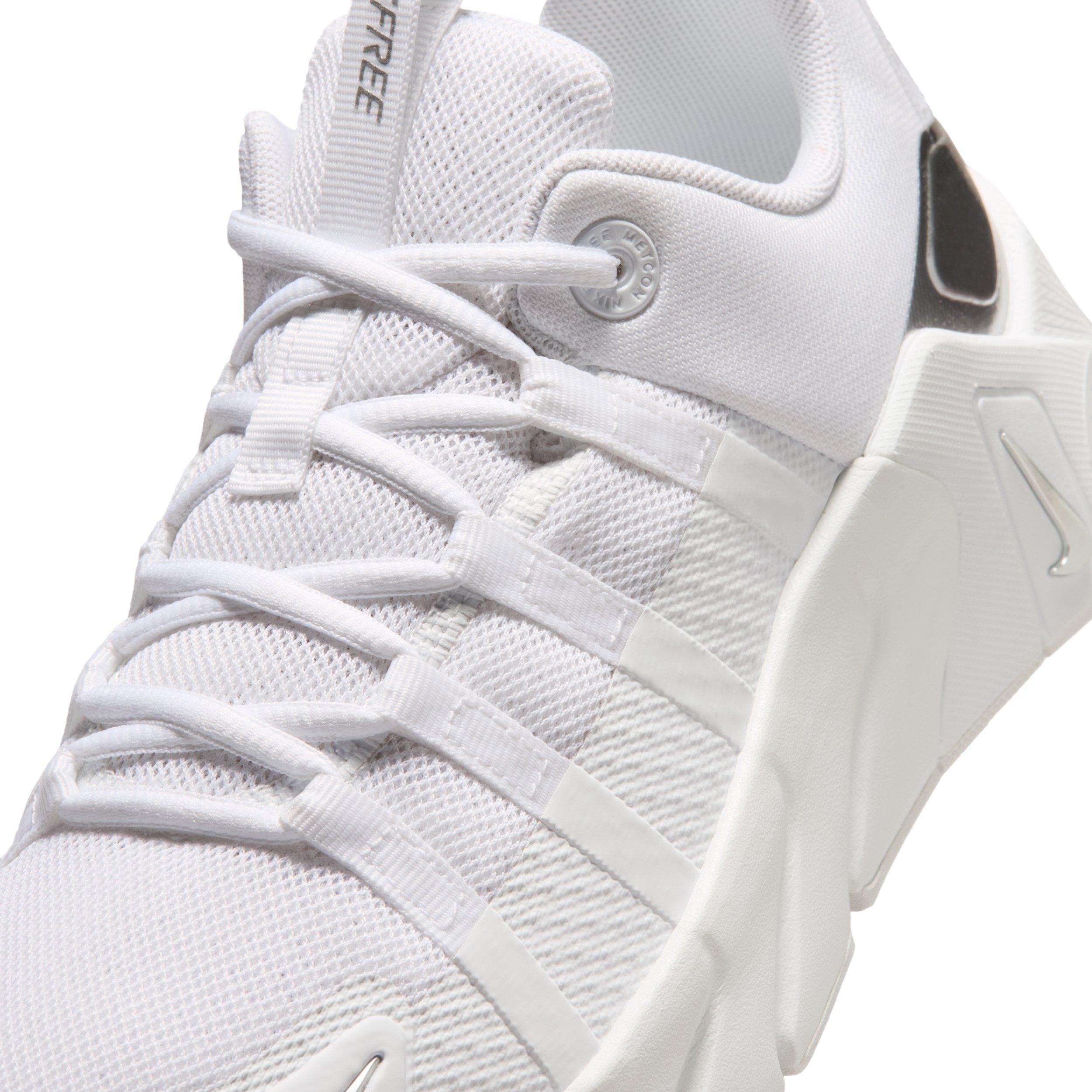 Nike Free Metcon 7 "White/Metallic Silver" Women's Training Shoe - WHITE/SILVER Thumbnail View 7