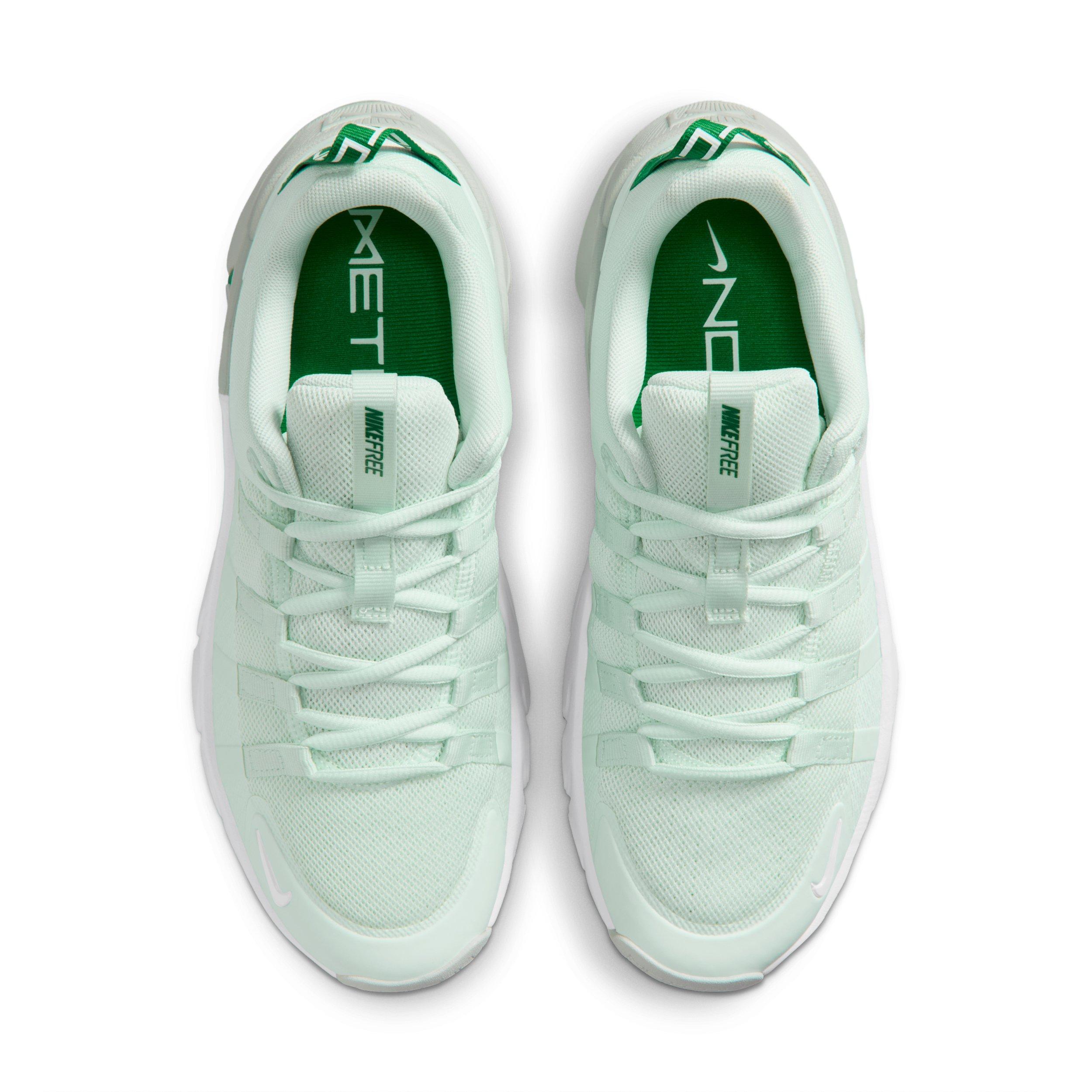 Nike Free Metcon 7 "Barely Green/Malachite/Light Silver/White" Women's Training Shoe - GREEN/WHITE Thumbnail View 4