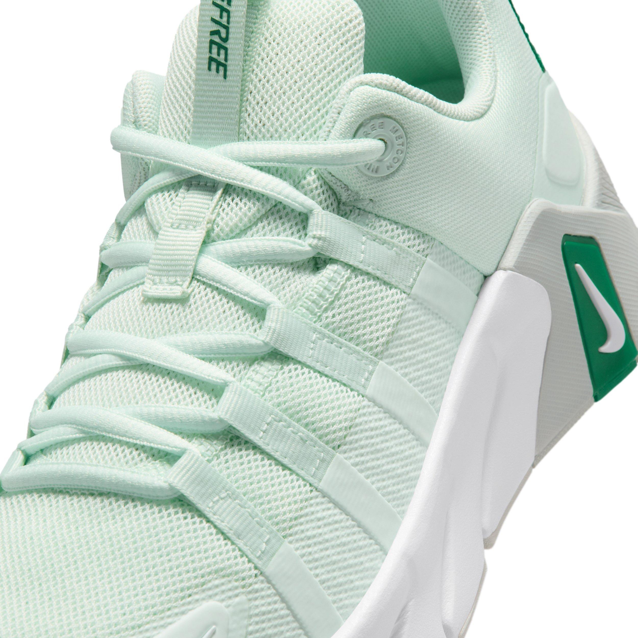 Nike Free Metcon 7 "Barely Green/Malachite/Light Silver/White" Women's Training Shoe - GREEN/WHITE Thumbnail View 7