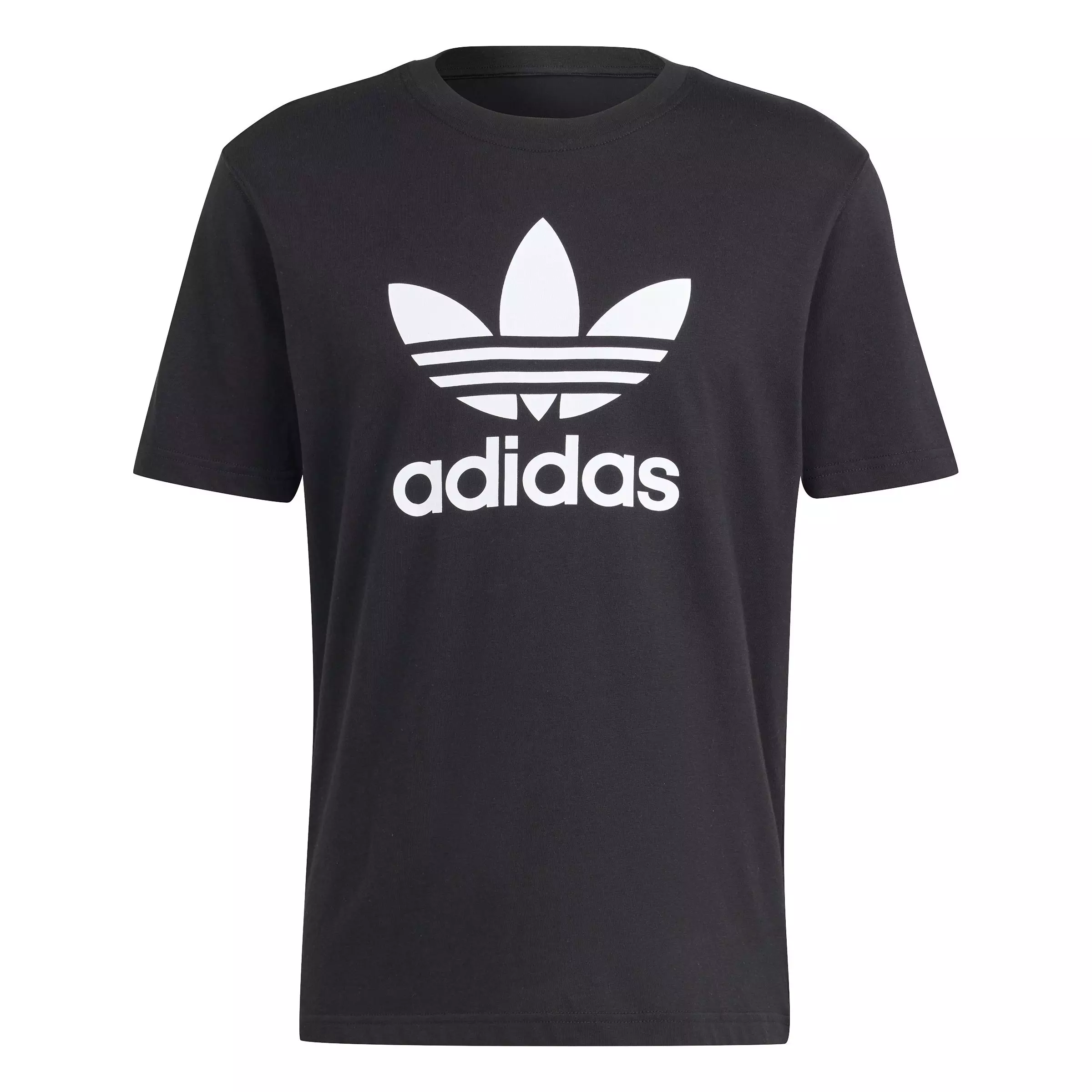 adidas Originals Men's Adicolor Trefoil T-Shirt - Black - BLACK