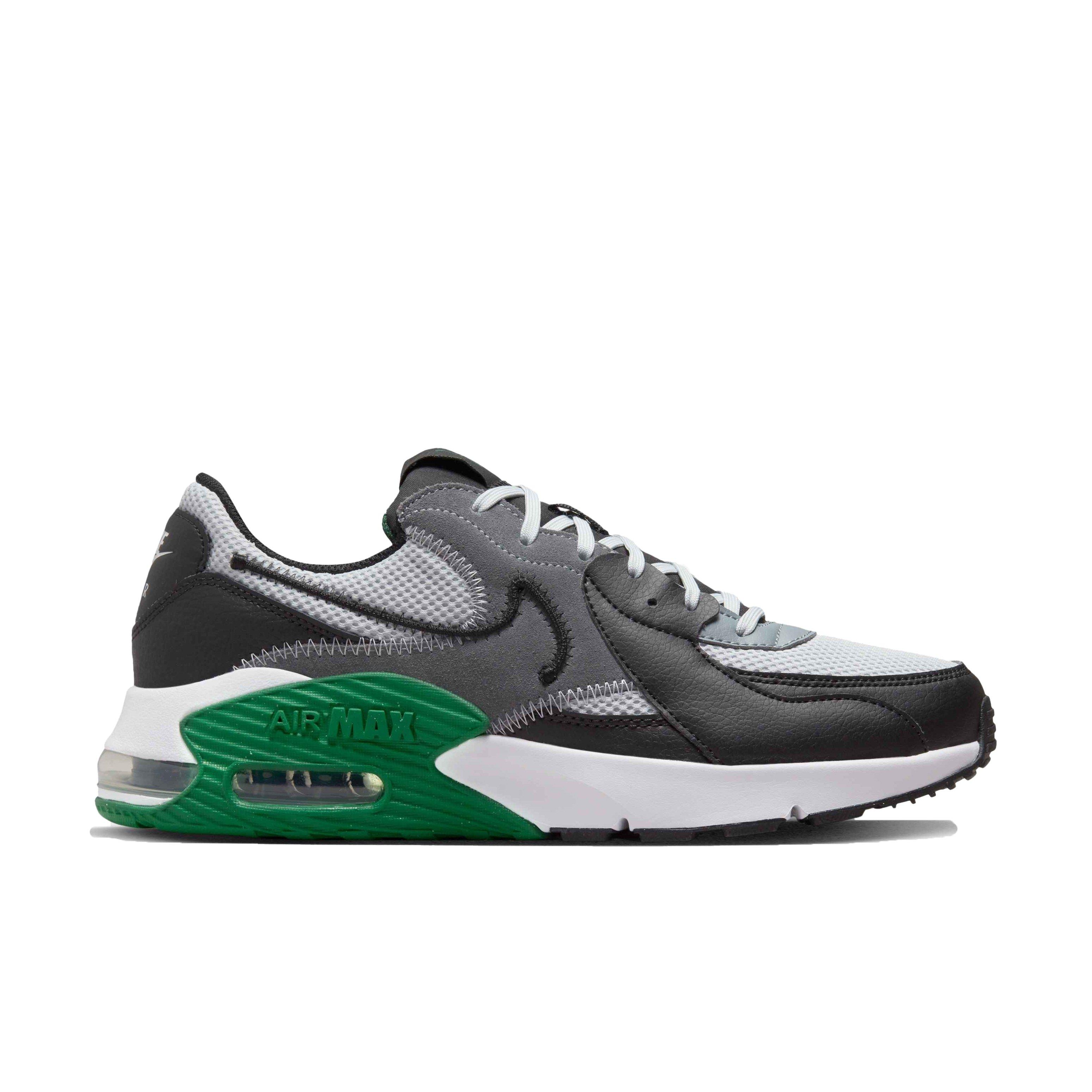 nike white and green air max excee