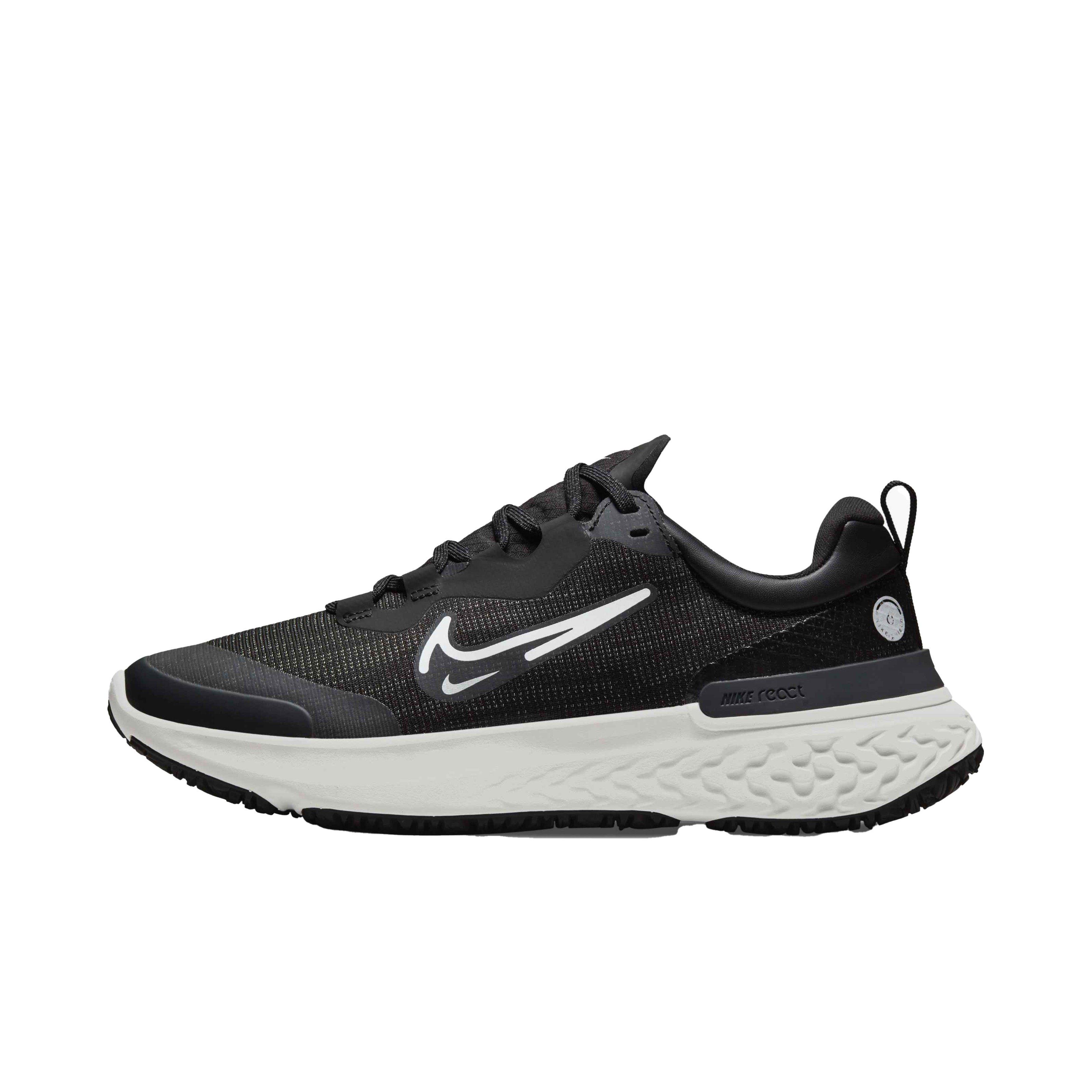 Nike React Miler 2 Shield "Black/Platinum Tint/Off Noir" Women's Weatherized Running Shoe - BLACK Thumbnail View 2