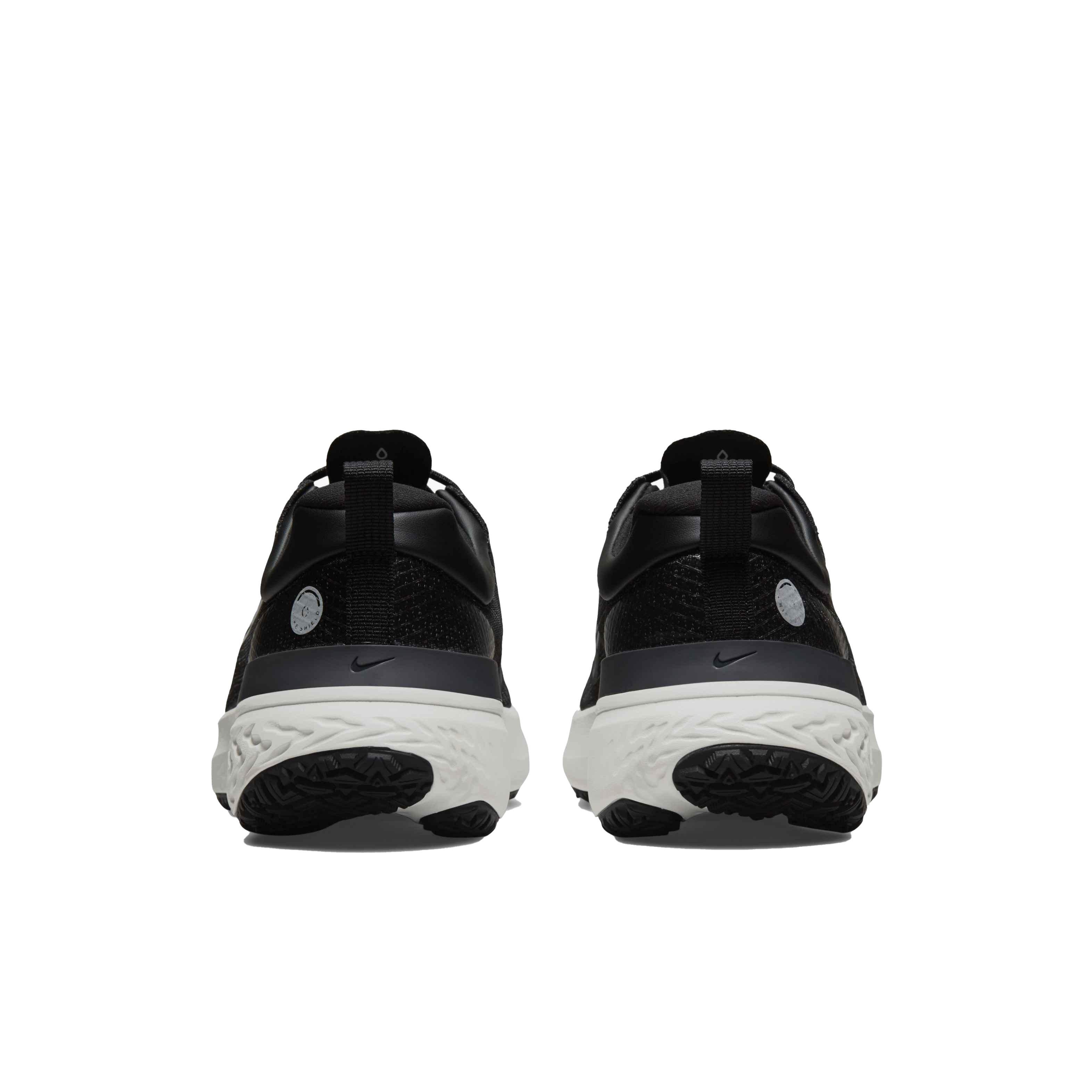 Nike React Miler 2 Shield "Black/Platinum Tint/Off Noir" Women's Weatherized Running Shoe - BLACK Thumbnail View 5