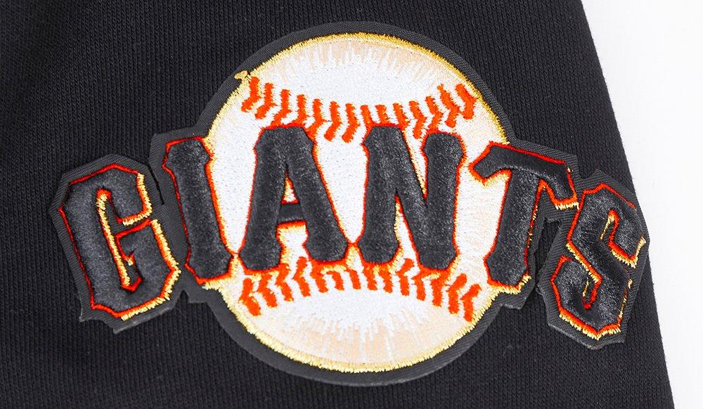 Pro Standard Men's MLB St. Louis Cardinals Mashup Rib Crewneck - Black/Orange - BLACK/ORANGE Thumbnail View 7